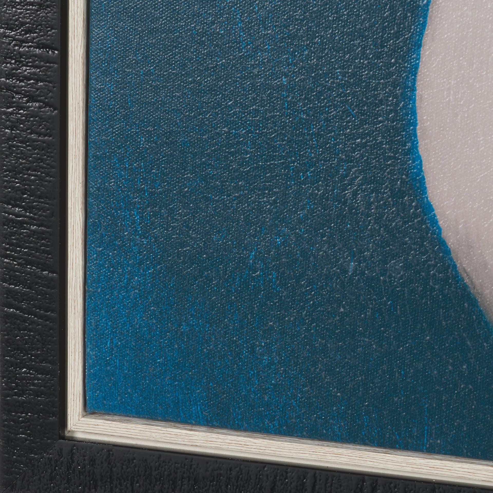 Eucalyptus I by Julianne Marcoux Hand-Embellished Textured Framed Canvas Artwork — product photograph