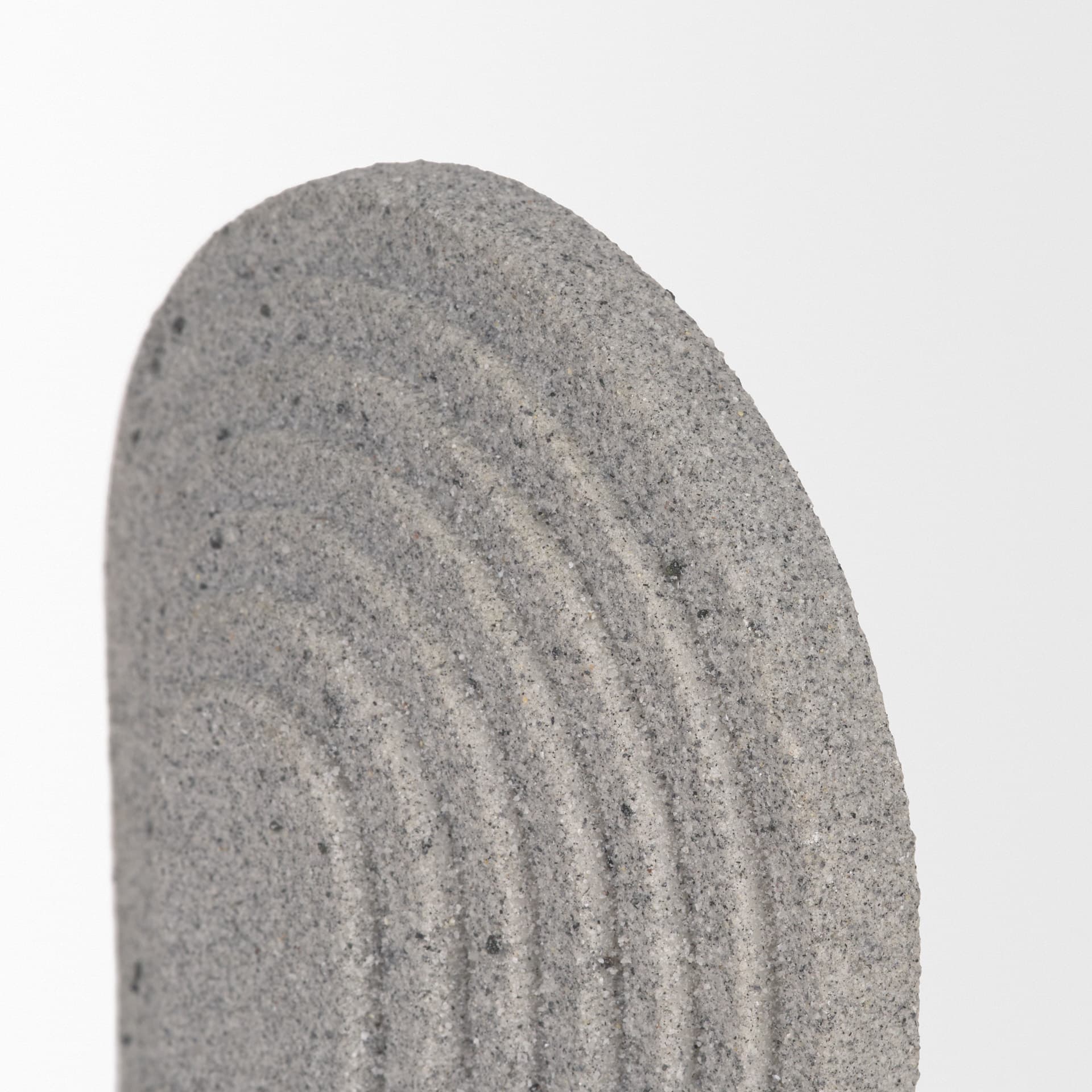 Kael Resin Textured Sandstone Decorative Object — product photograph