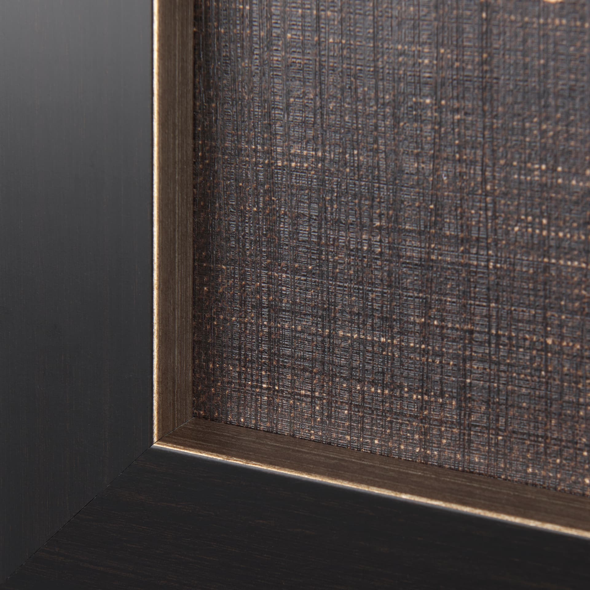 Brown Tapestry VI by Mercana Studio a Hand Embellished Textured Framed Art Print — product photograph