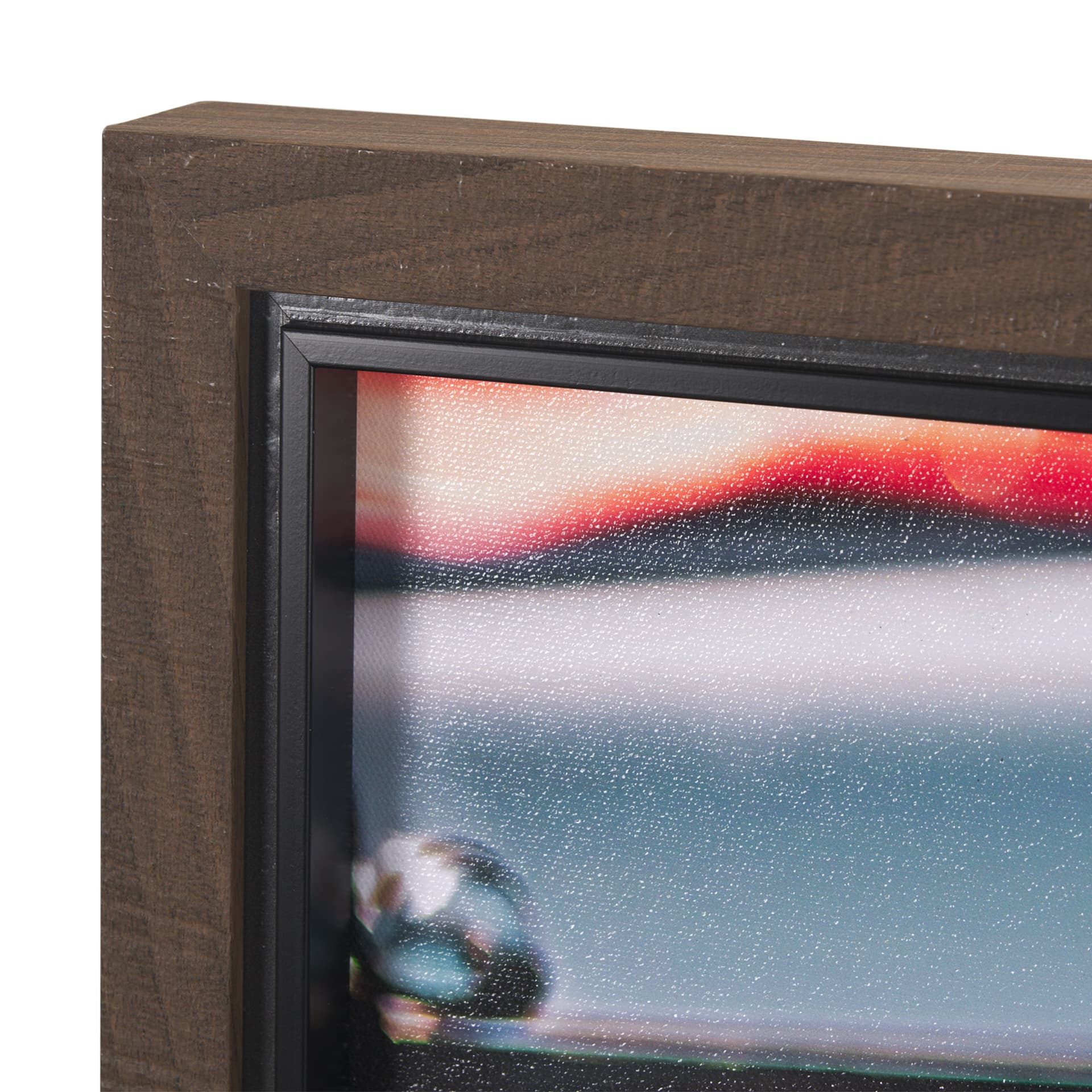Car Interior by Tim Mossholder a Hand Embellished Framed Photo Art Print — product photograph