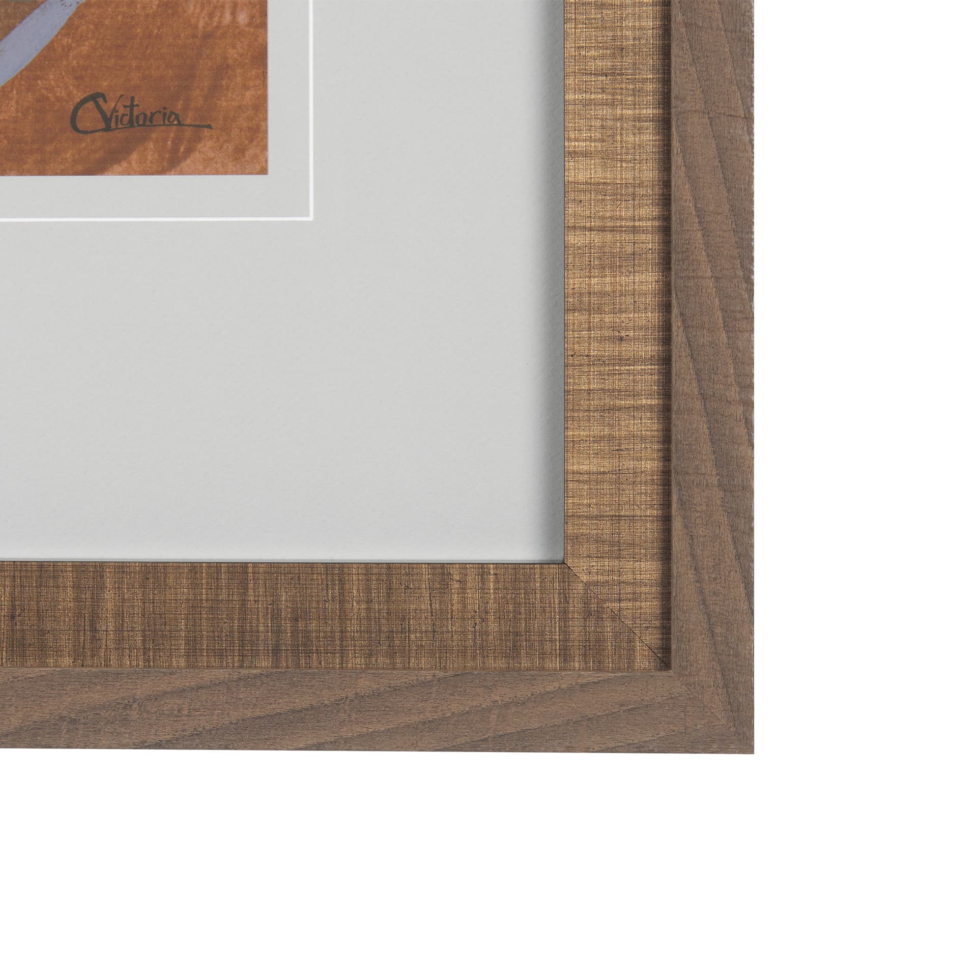 Windy Day by Mercana Studio a Hand Embellished Textured Framed Art Print Matted under Glass — product photograph