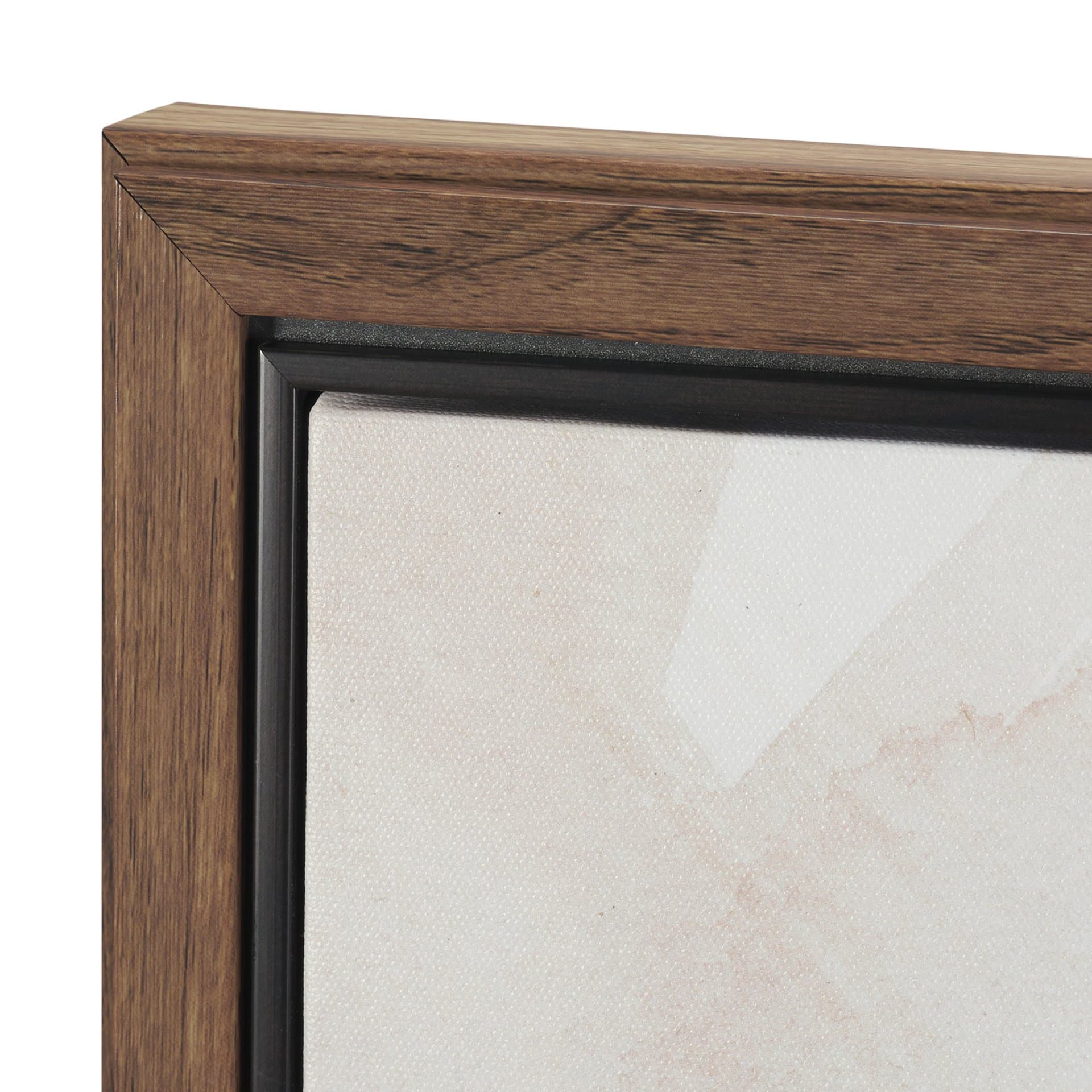Fieldspoke II by Mercana Studio Hand-Embellished Textured Framed Canvas Artwork — product photograph