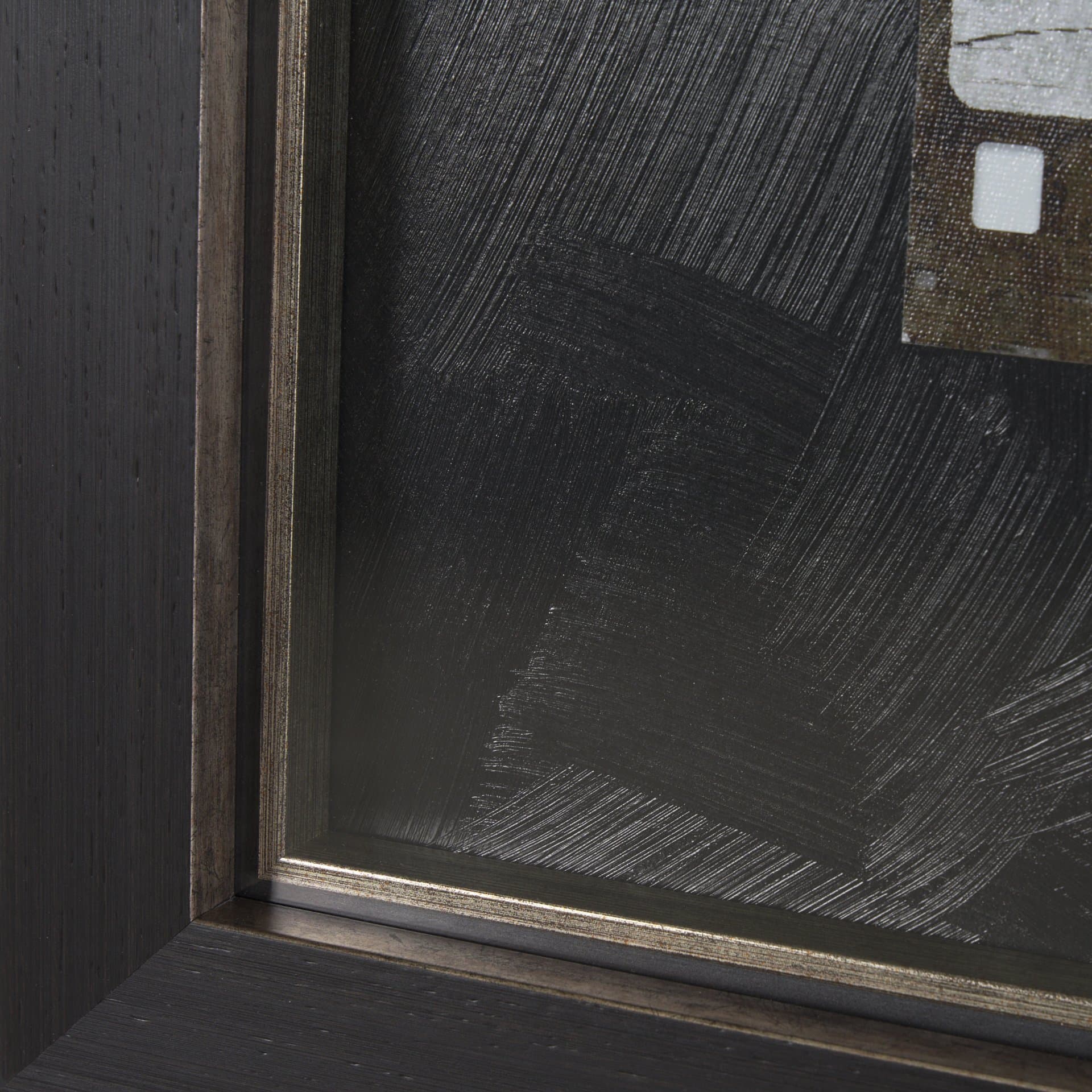 Eight Seconds by Mercana Studio a Hand Embellished Framed Art Print Matted under Glass — product photograph