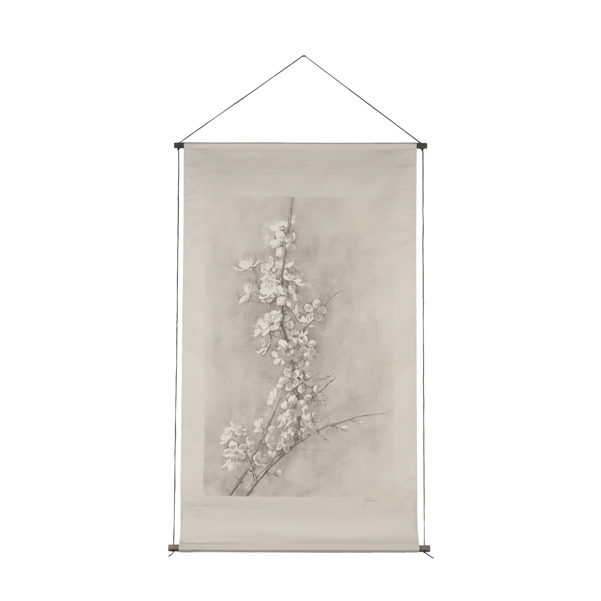 Cherry Blossom Sketch I by Mercana Studio a Hand Embellished Framed Art Print — product photograph