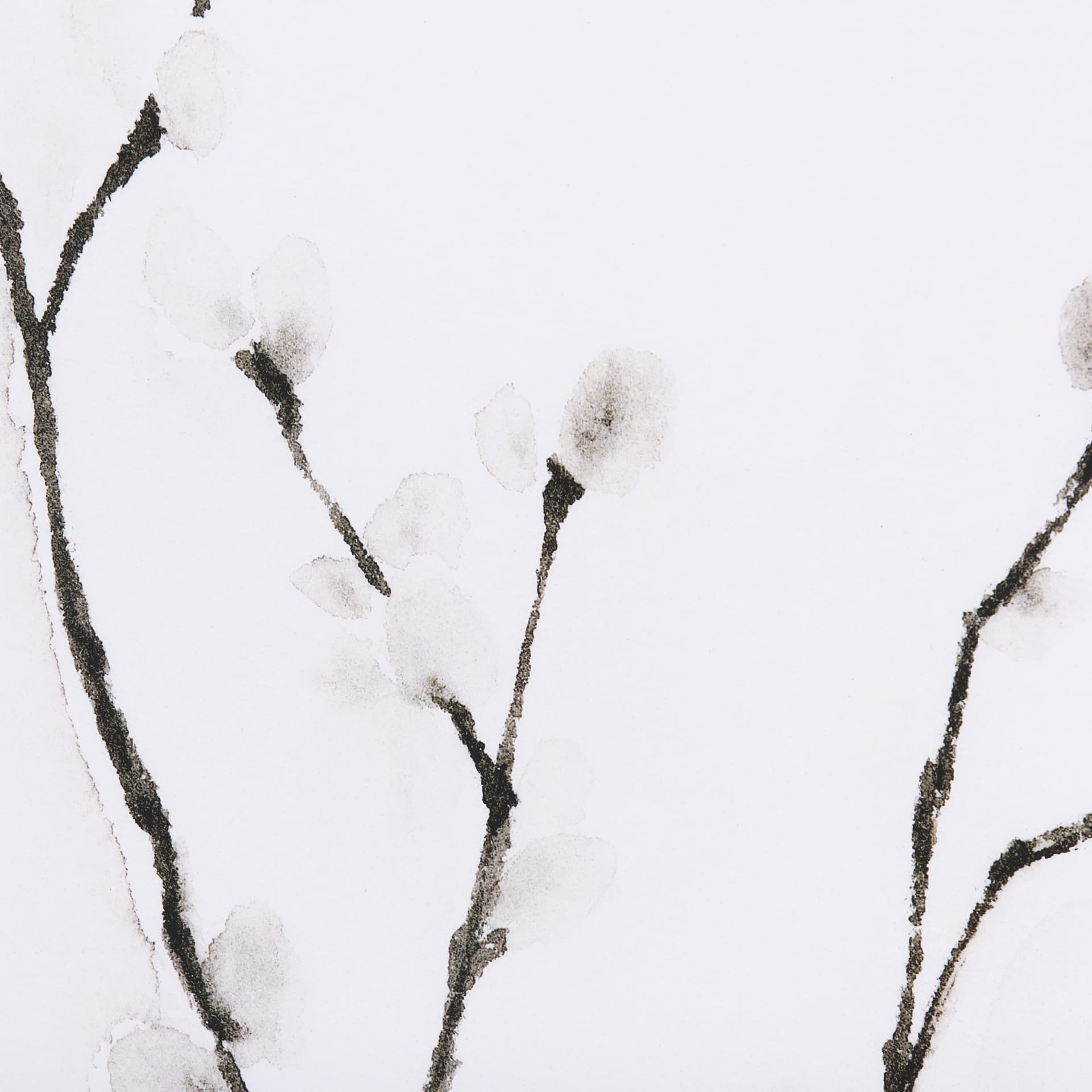 Snow Greetings I by Panpan a Framed Art Print Matted under Glass — product photograph
