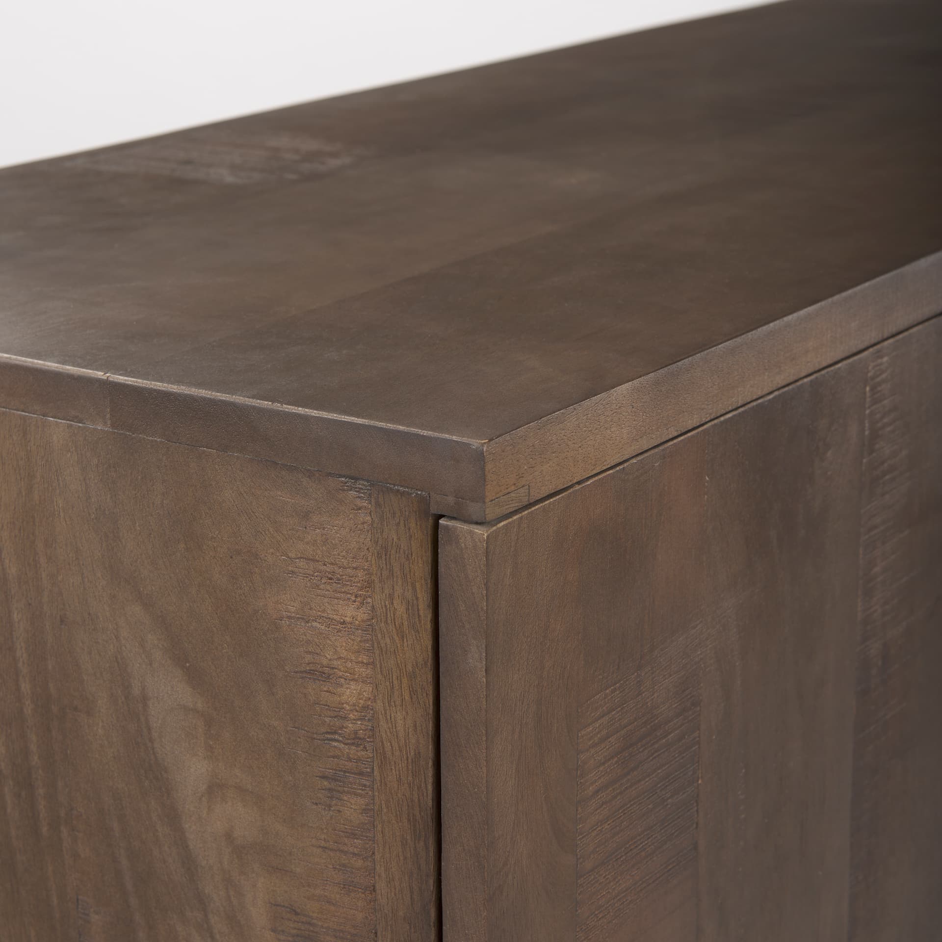West 82.0L x 18.0W x 34.0H Wooden Angular Sideboard — product photograph