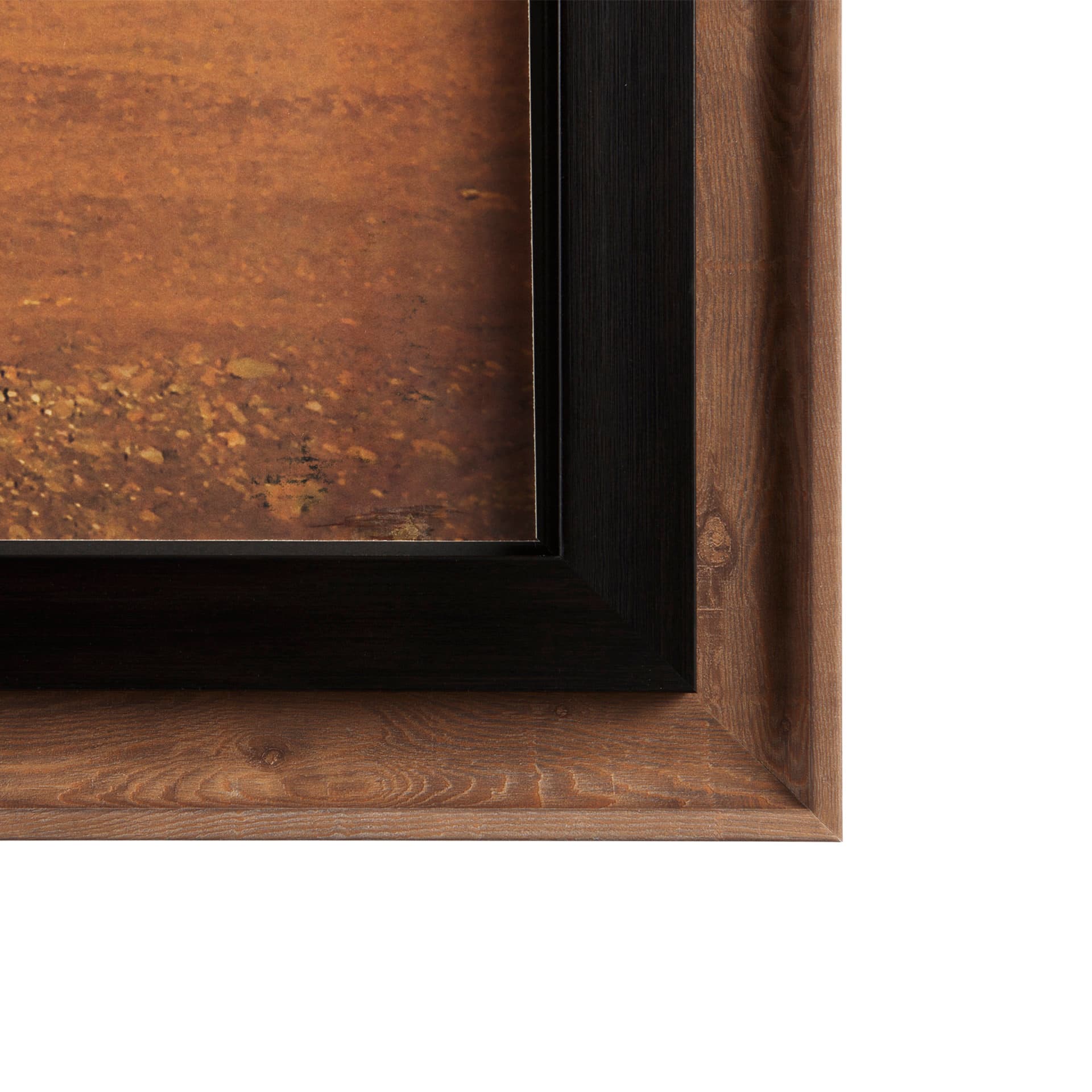 Harmony Pass by Mercana Studio a Hand Embellished Textured Framed Photo Art Print Matted under Glass — product photograph