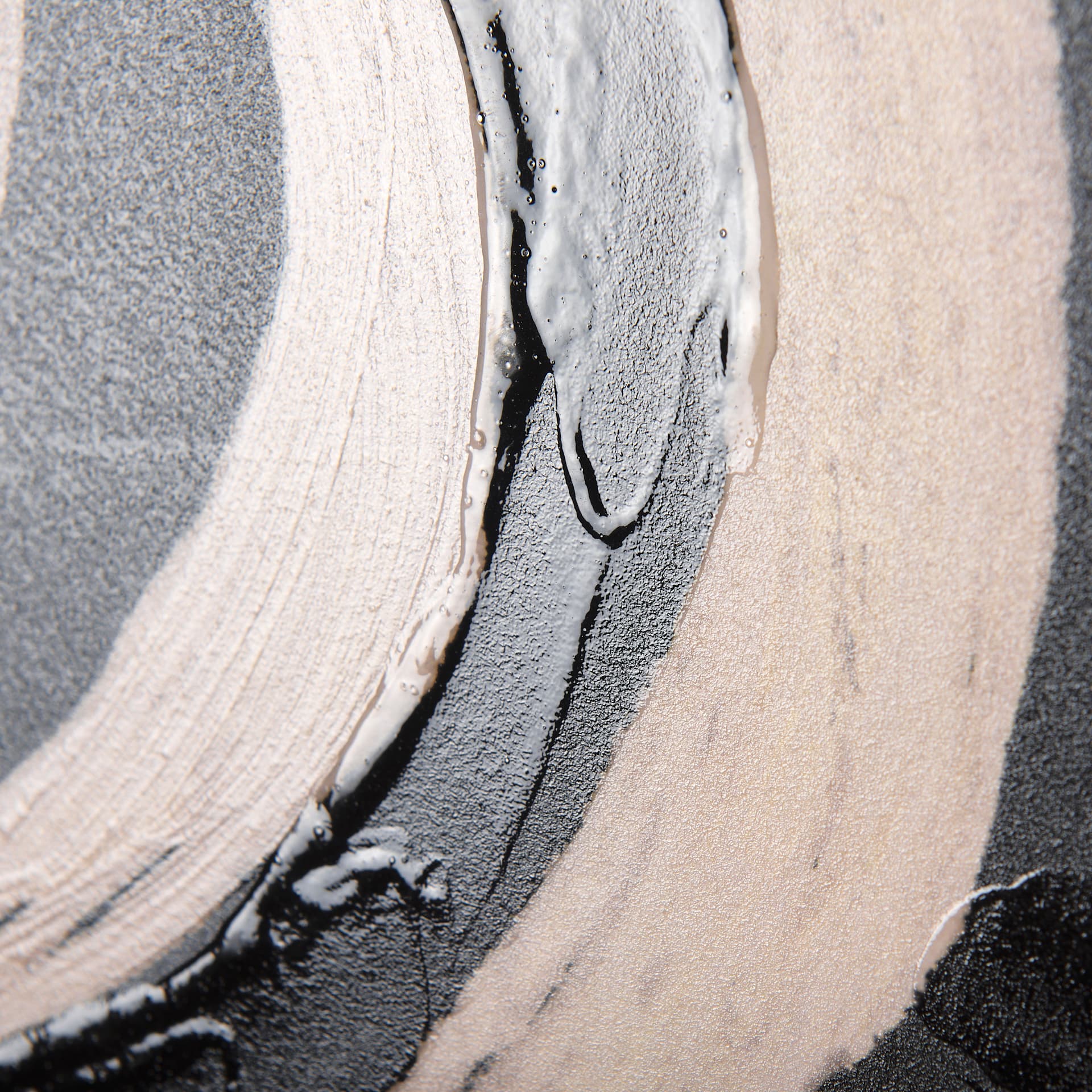 Clay Patern II by Mercana Studio a Hand Embellished Textured Framed Art Print — product photograph