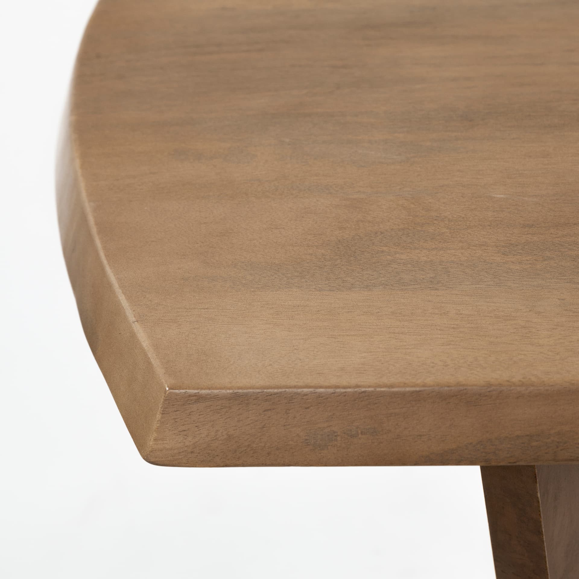 Denver 92"L x 39"W Rectangular Dining Table | Modern | Brown Wood | Seats 6 — product photograph