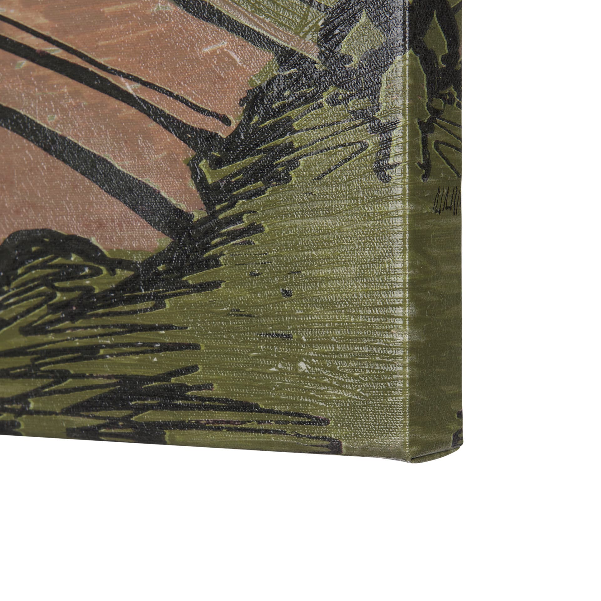 Farmland Spring II by Mercana Studio a Hand Embellished Textured Canvas — product photograph