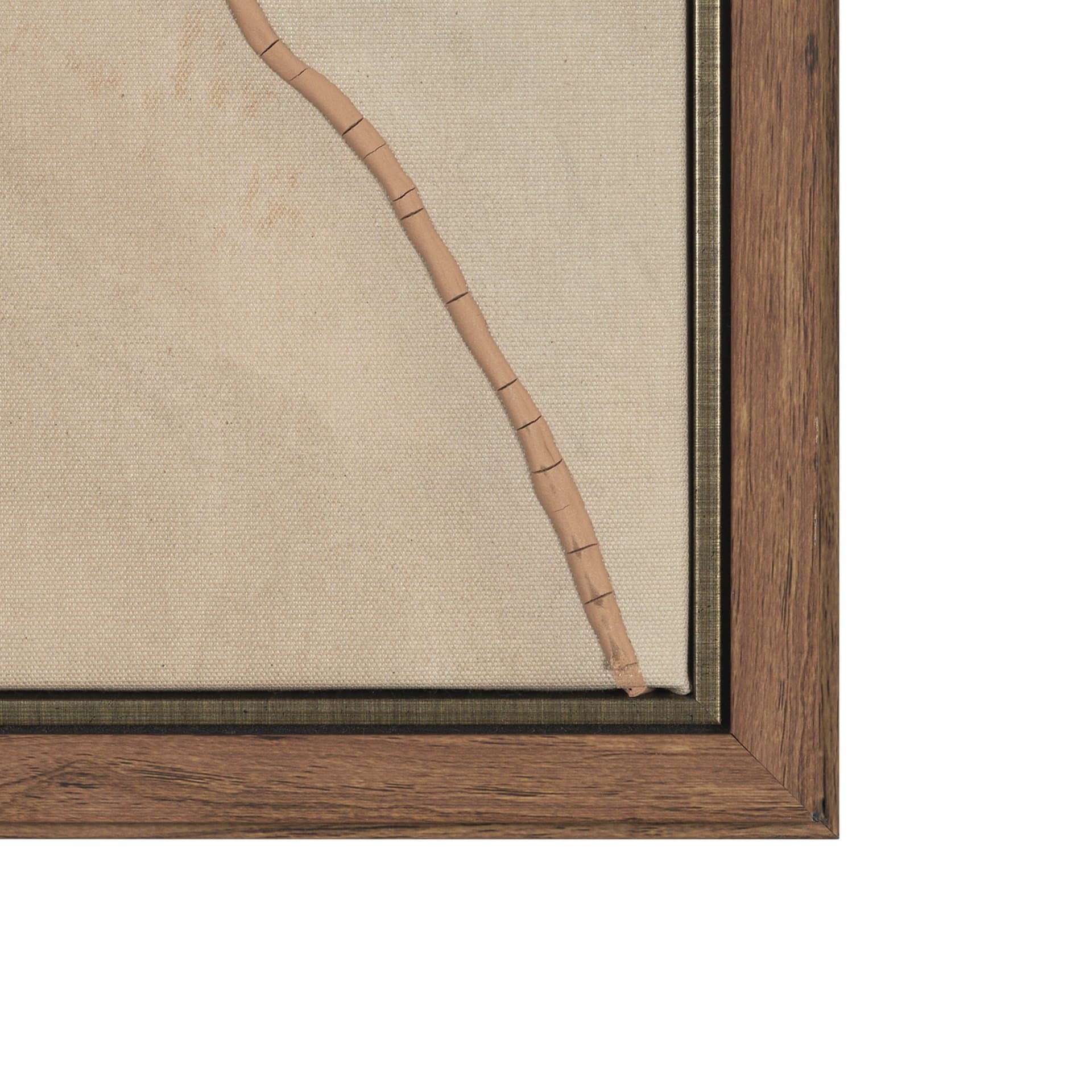 Field Patchwork I by Mercana Studio Handmade Original Framed Canvas Artwork — product photograph