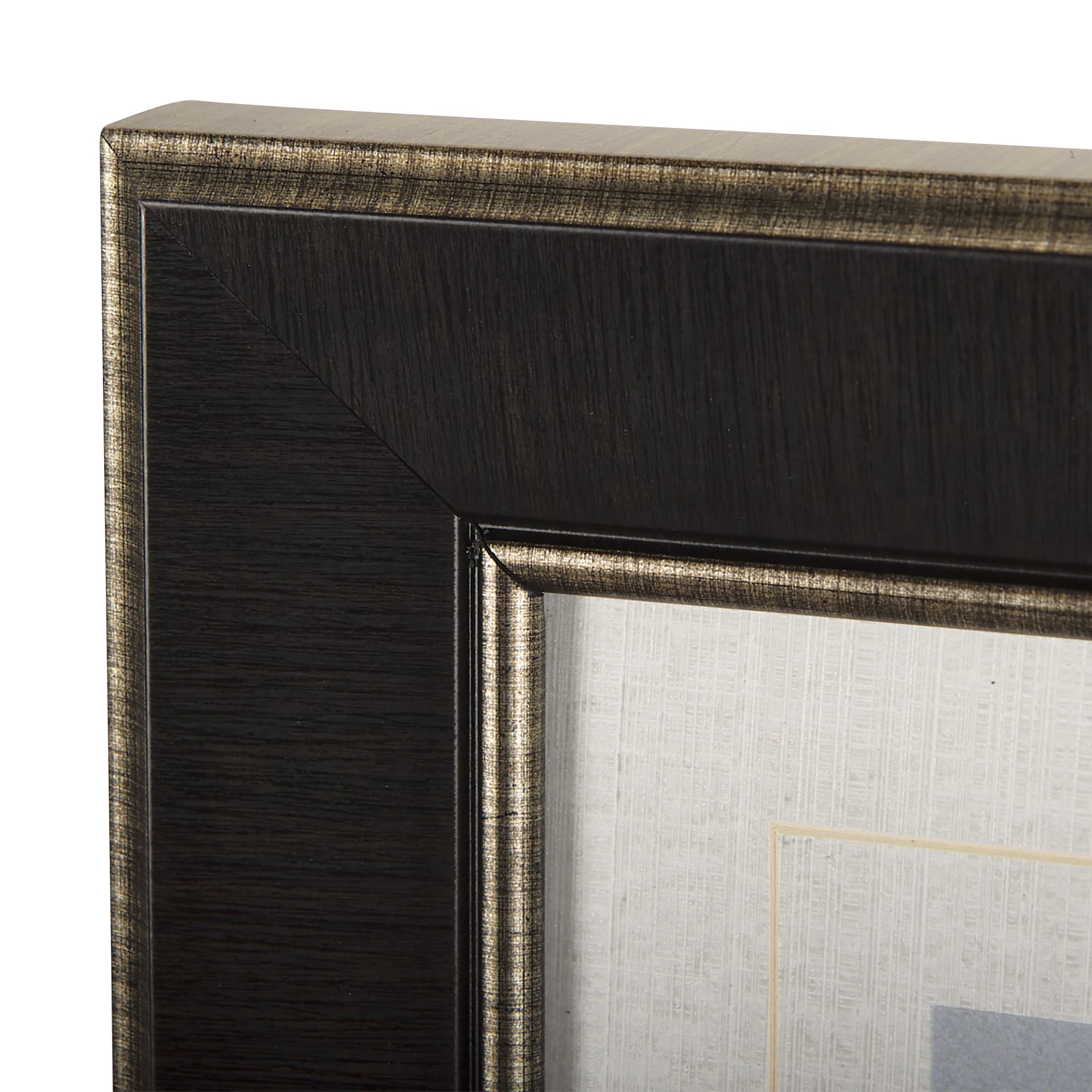 Double Play I by Mercana Studio a Hand Embellished Textured Framed Photo Art Print Matted under Glas — product photograph