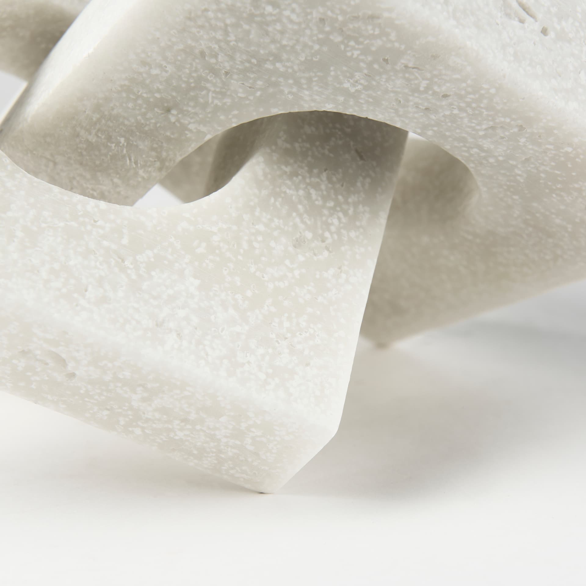 Linx Small Granite Resin Sculpture Decorative Object — product photograph