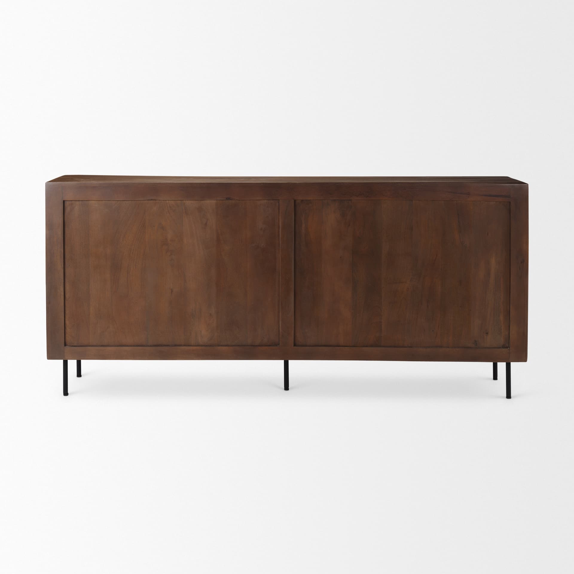 Lance 70.0L x 15.0W x 32.0H Medium Brown Solid Wood Sideboard — product photograph