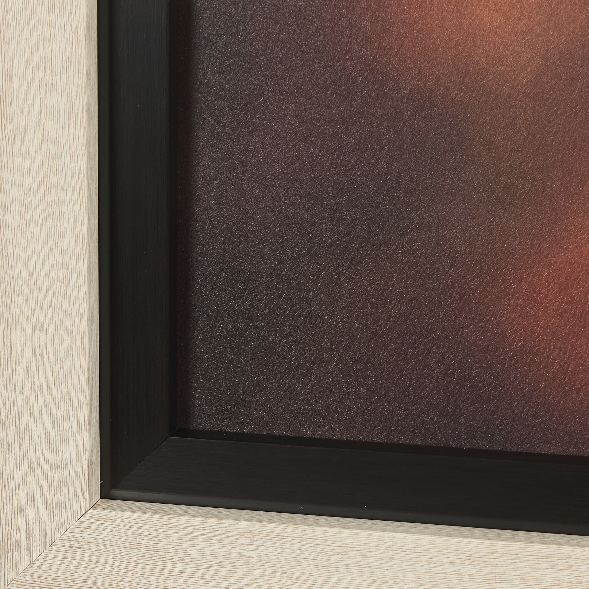Glorious Stag by Mercana Studio a Hand Embellished Textured Framed Photo Art Print Matted under Glas — product photograph