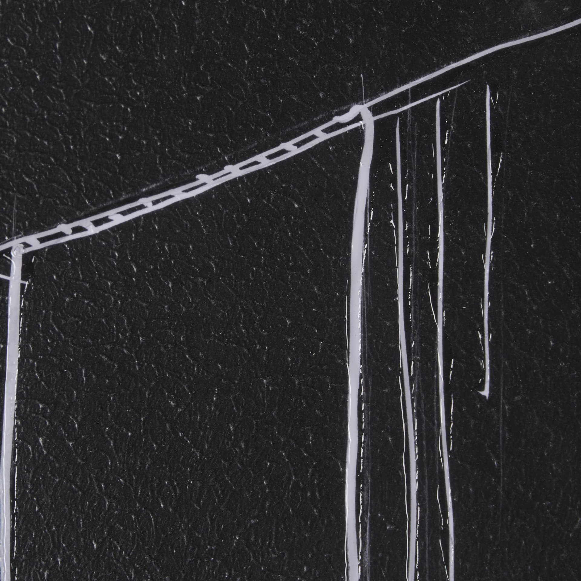 Interior Sketch IV by Mercana Studio a Hand Embellished Framed Art Print Matted under Glass — product photograph