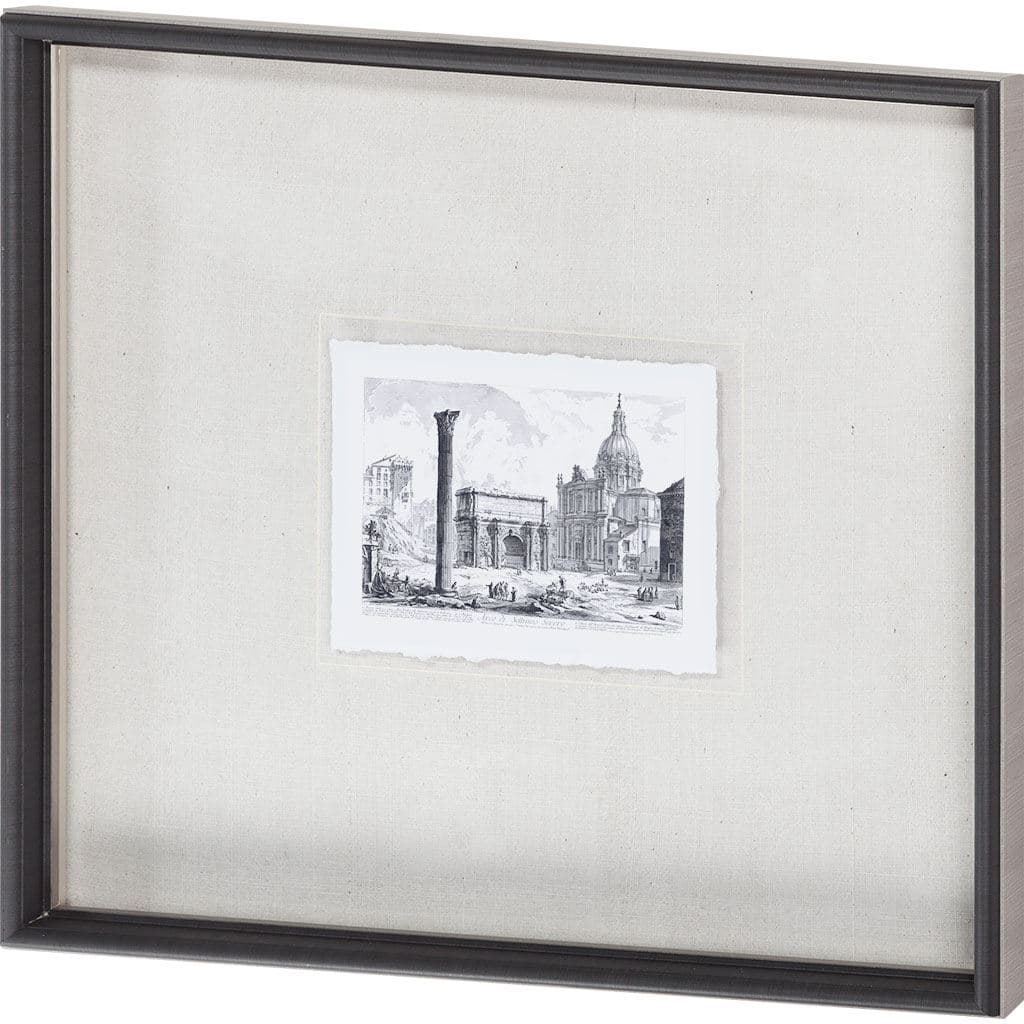 Arco de Settimo Severo (MC) by Piranesi a Framed Art Print Matted under Glass — product photograph