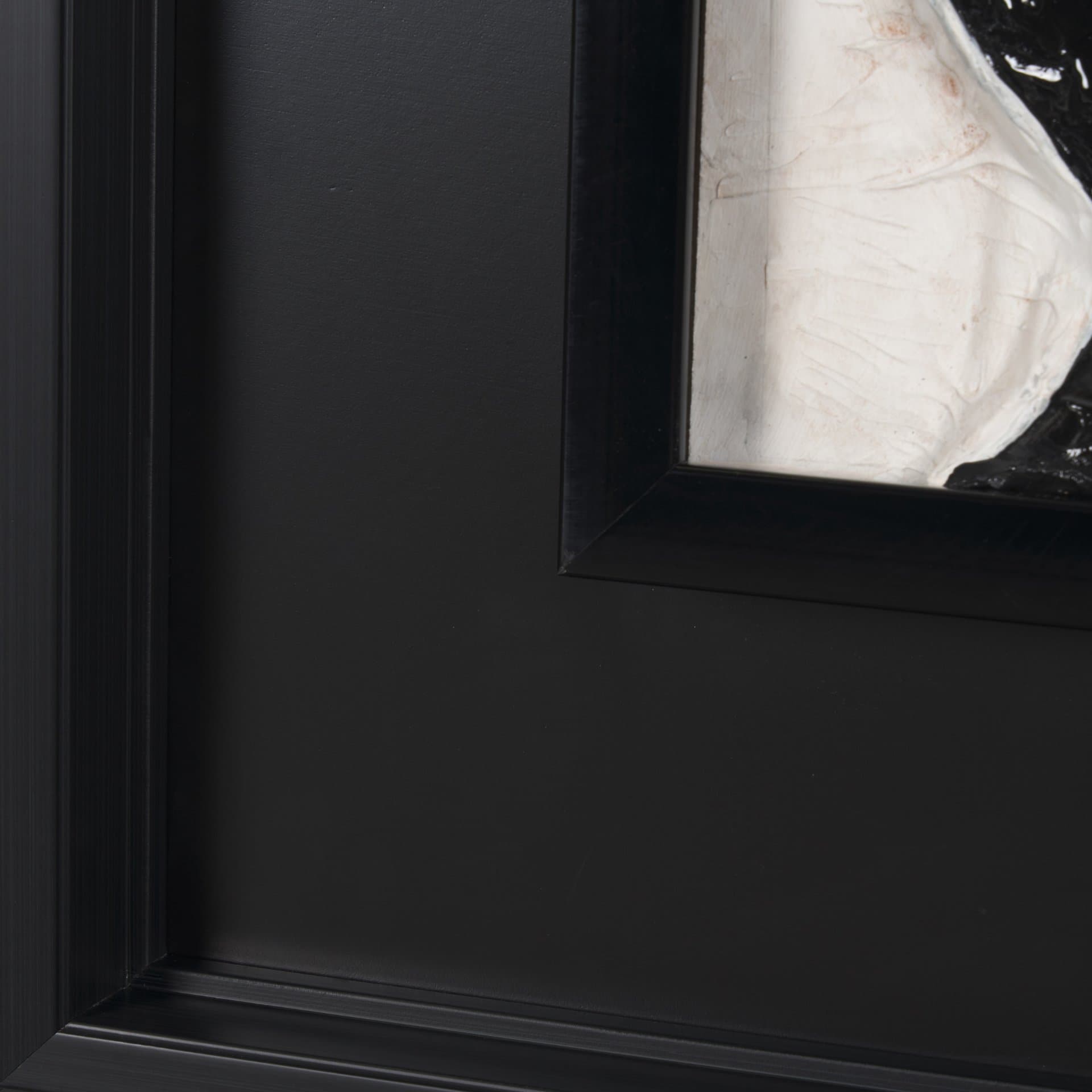 Webs of Ink by Studio M a handmade Original Framed Artwork under Glass — product photograph