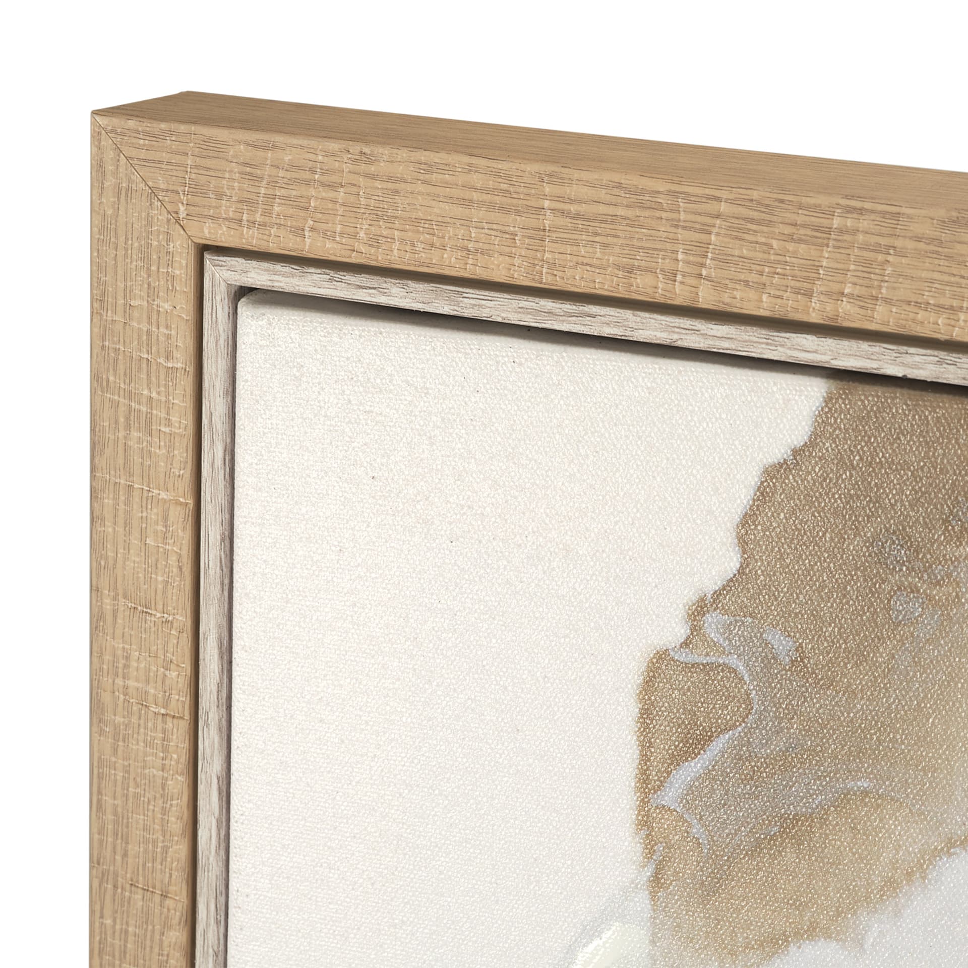 Inclination II by Ira Havuka Hand-Embellished Textured Framed Canvas Artwork — product photograph