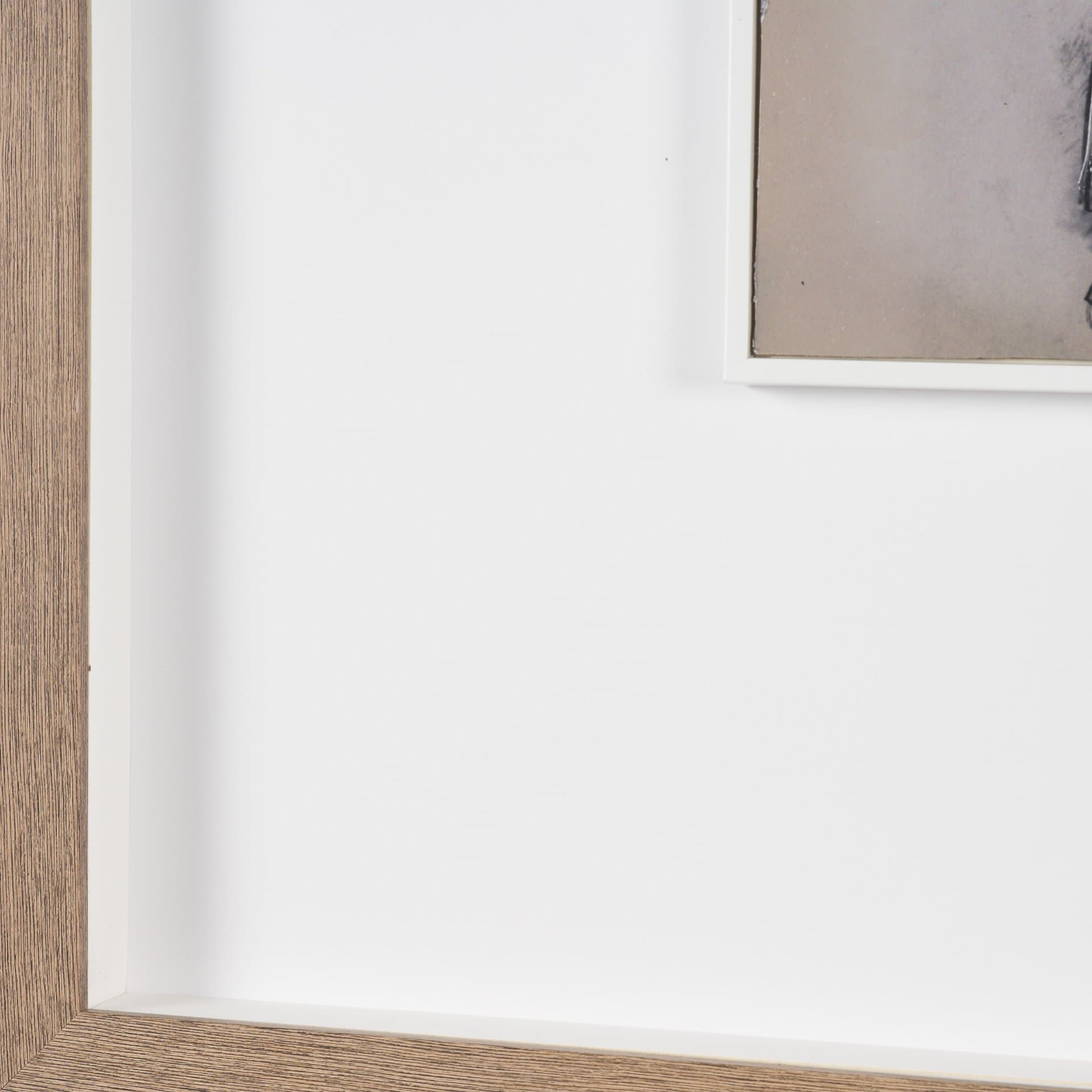 St. Bernard by Mercana Studio Hand-Embellished Framed Artwork Matted under Glass — product photograph