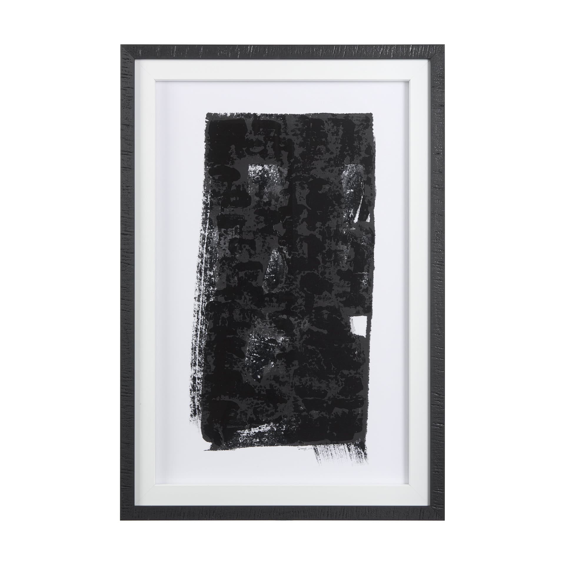 Wind III by Simeng a Framed Art Print Matted under Glass — product photograph