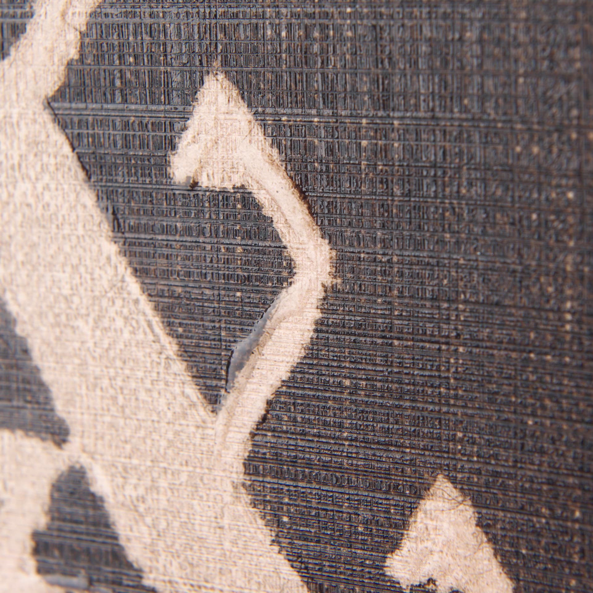 Brown Tapestry V by Mercana Studio a Hand Embellished Textured Framed Art Print — product photograph