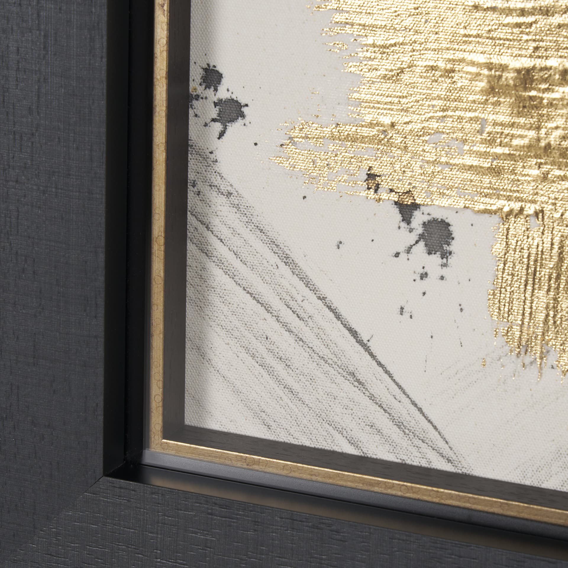 Besmirched I by Studio M a handmade Original Framed Artwork under Glass — product photograph