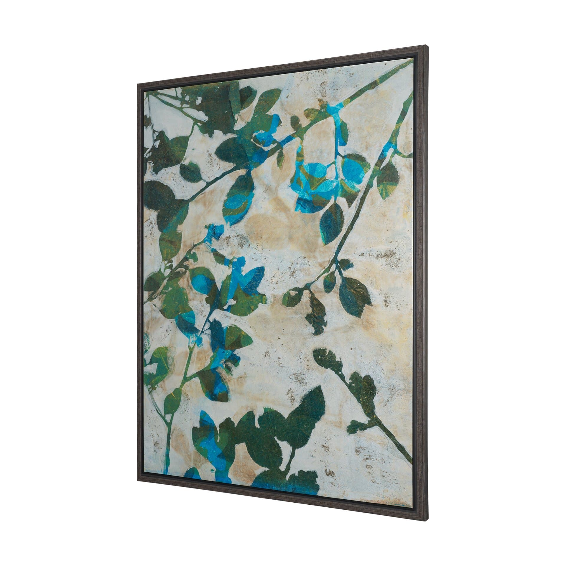 In The Moment by Liz St. Andre Hand-Embellished Textured Framed Canvas Artwork — product photograph