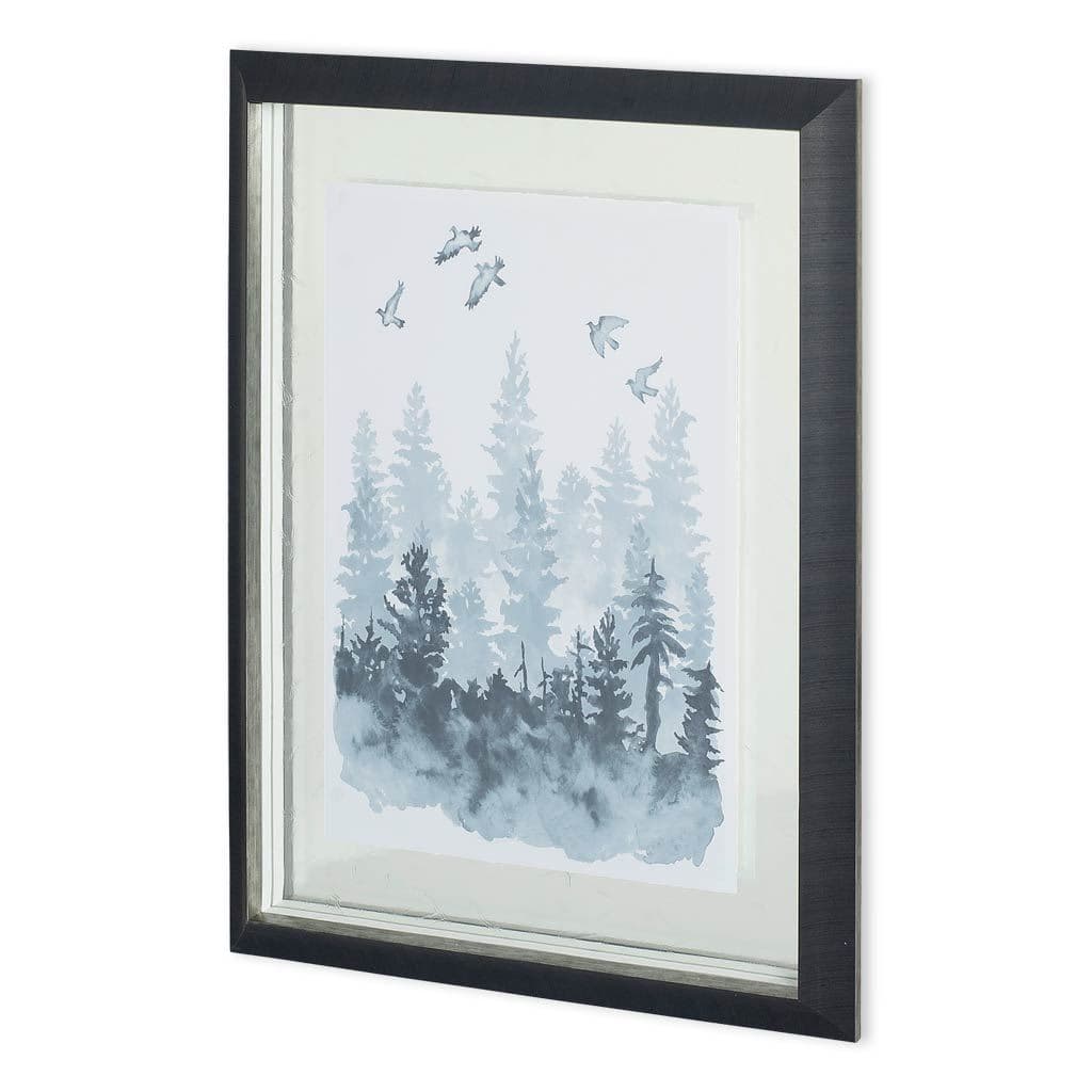 Sierra Vista I by Naomi McCavitt a Hand Embellished Textured Framed Art Print Matted under Glass — product photograph
