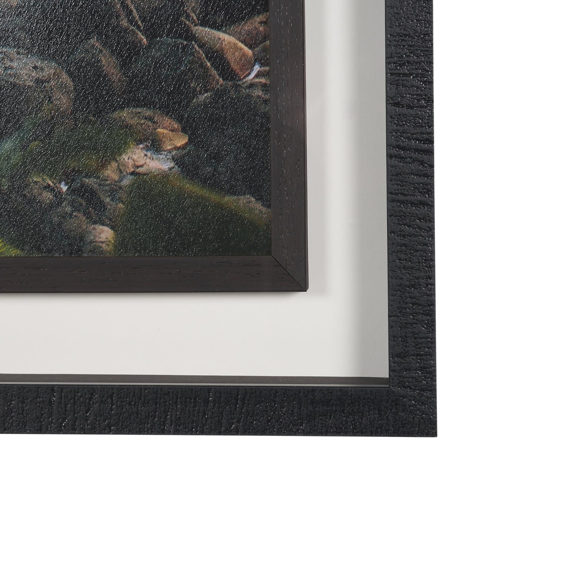 Kauai Jungle Dream by Stefan and Audrey Textured Framed Photo Print Matted under Glass — product photograph