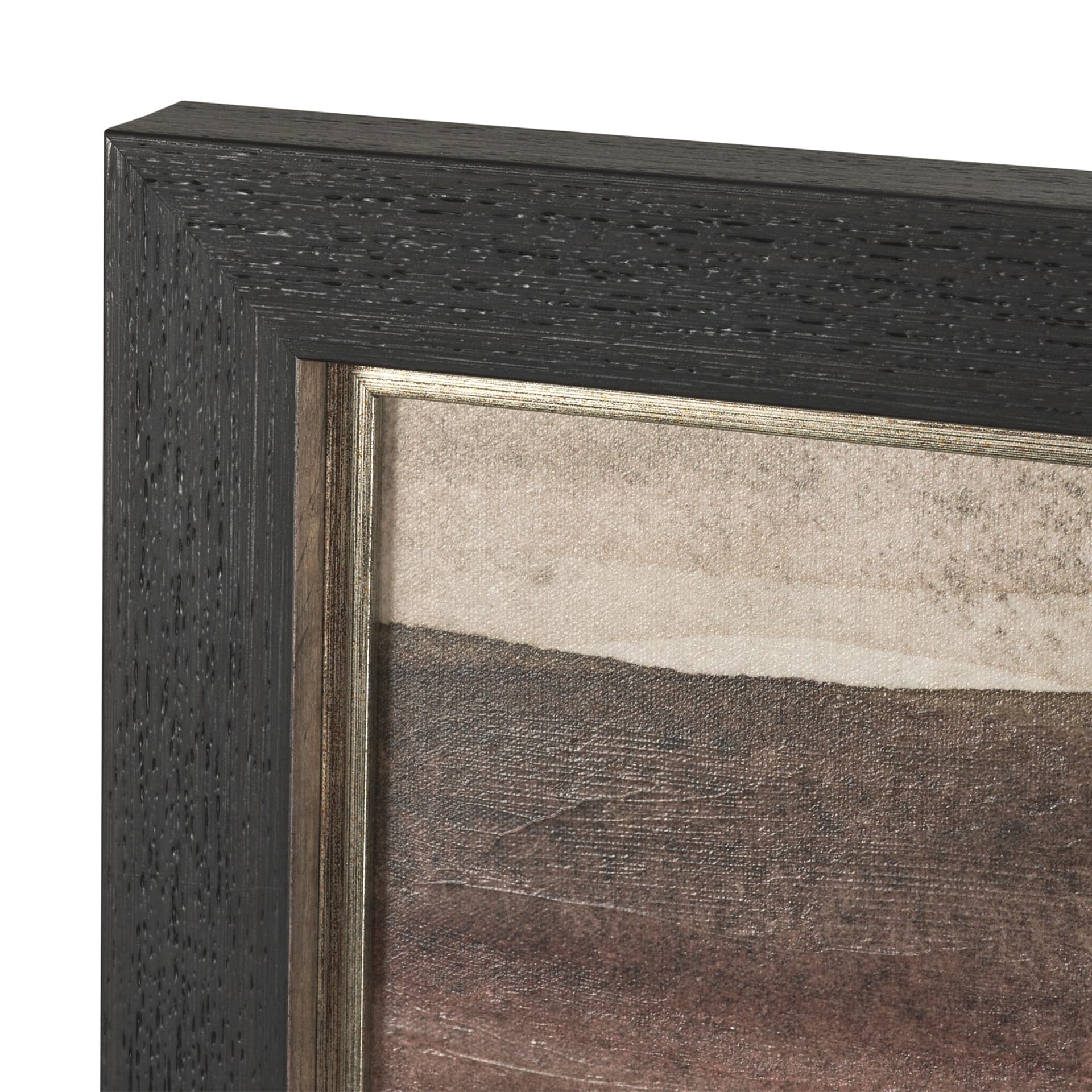 Quiet Constructs I by Mercana Studio Hand Embelished Textured Framed Artwork Matted — product photograph
