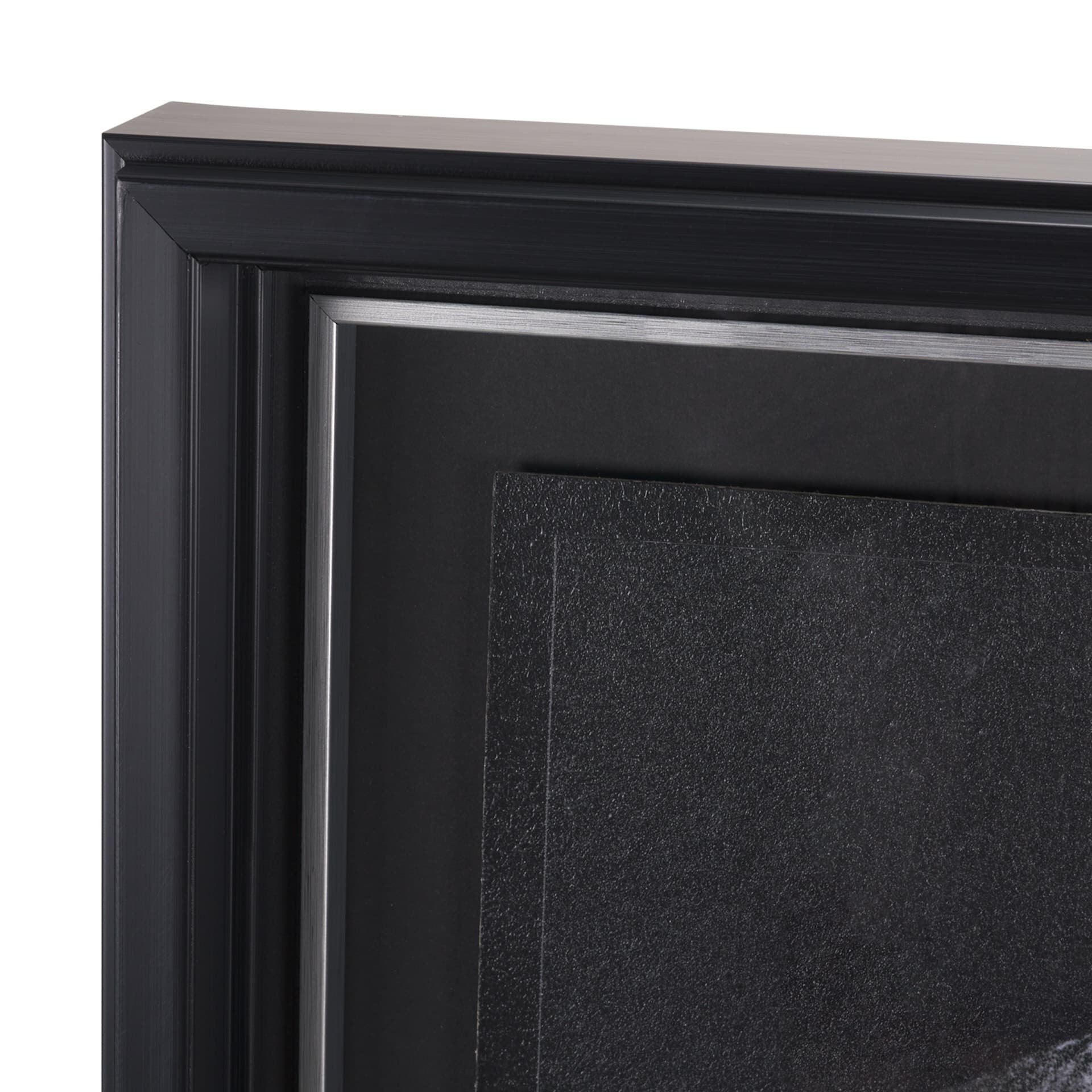 Sharp by Mercana Studio a Hand Embellished Framed Art Print Matted under Glass — product photograph