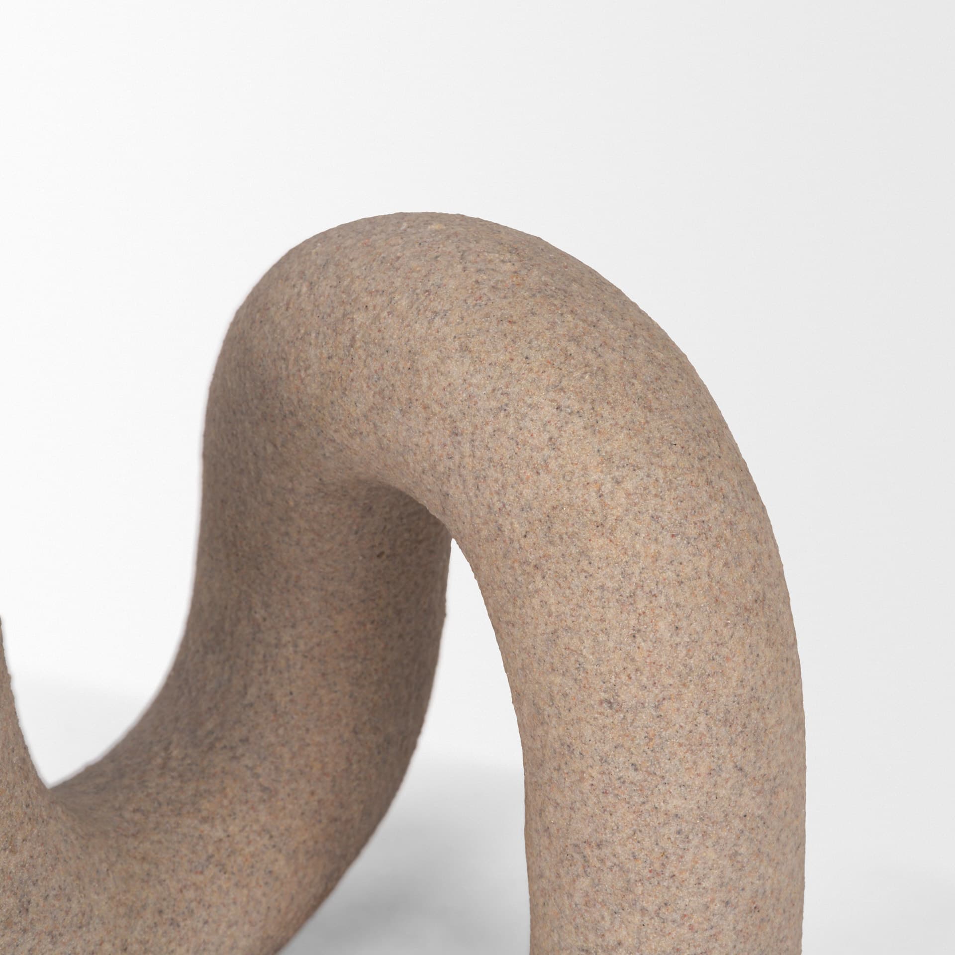 Kailas Resin Textured Sandstone Decorative Object — product photograph