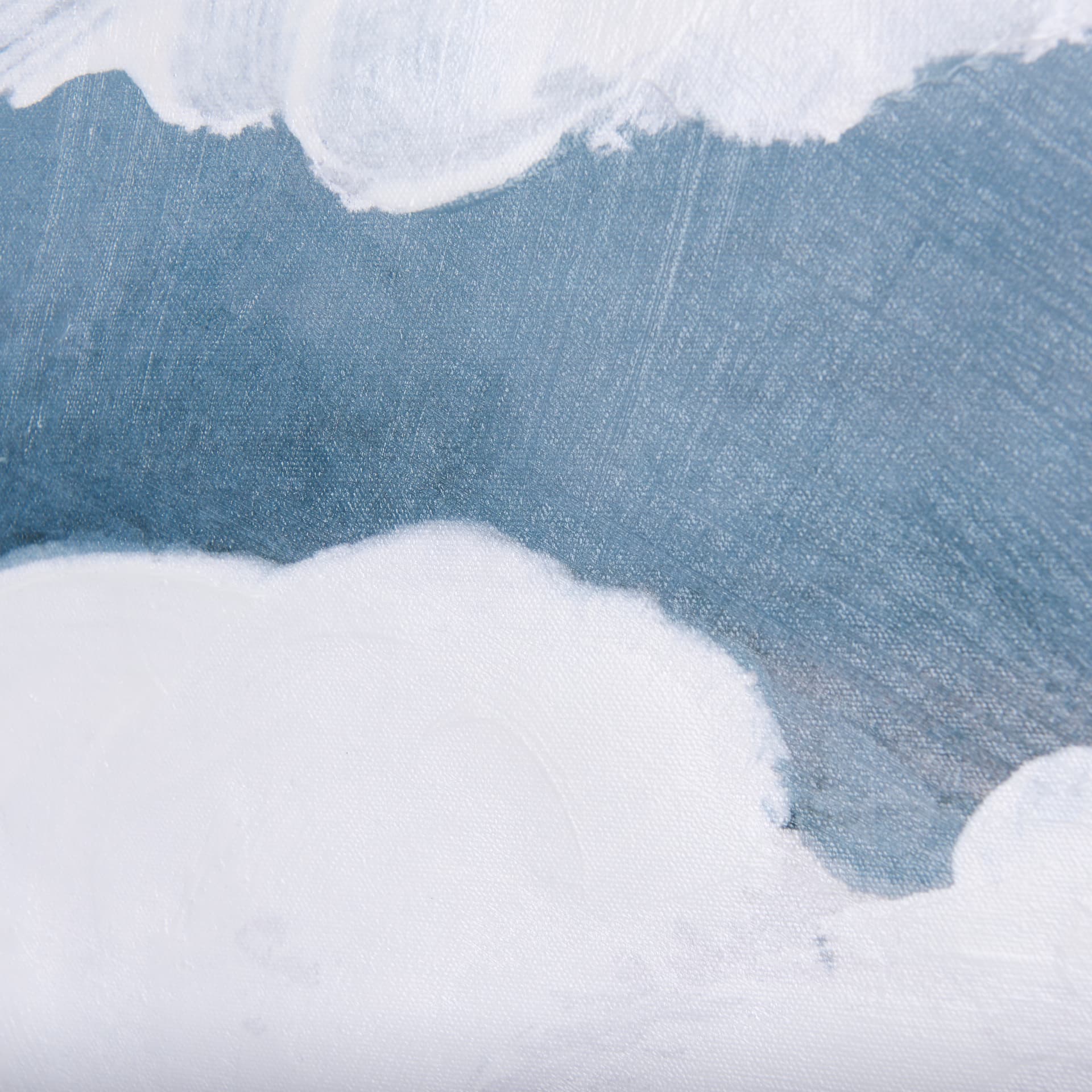 Clouds and sea II by Mercana Studio a Hand Embellished Textured Canvas — product photograph