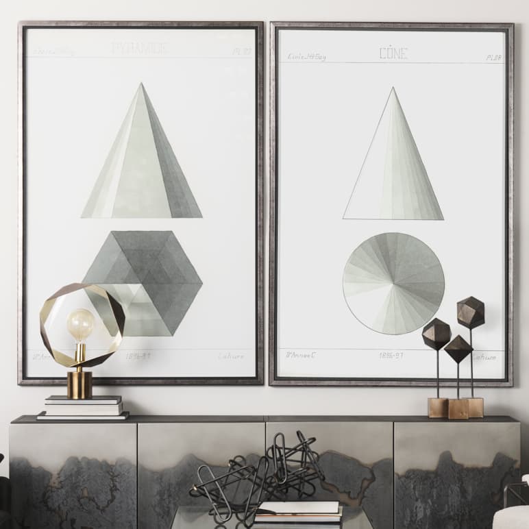 Henderson 10.4L x 8.3W x 7.7H Black Metal Paperclip Decorative Object — product photograph