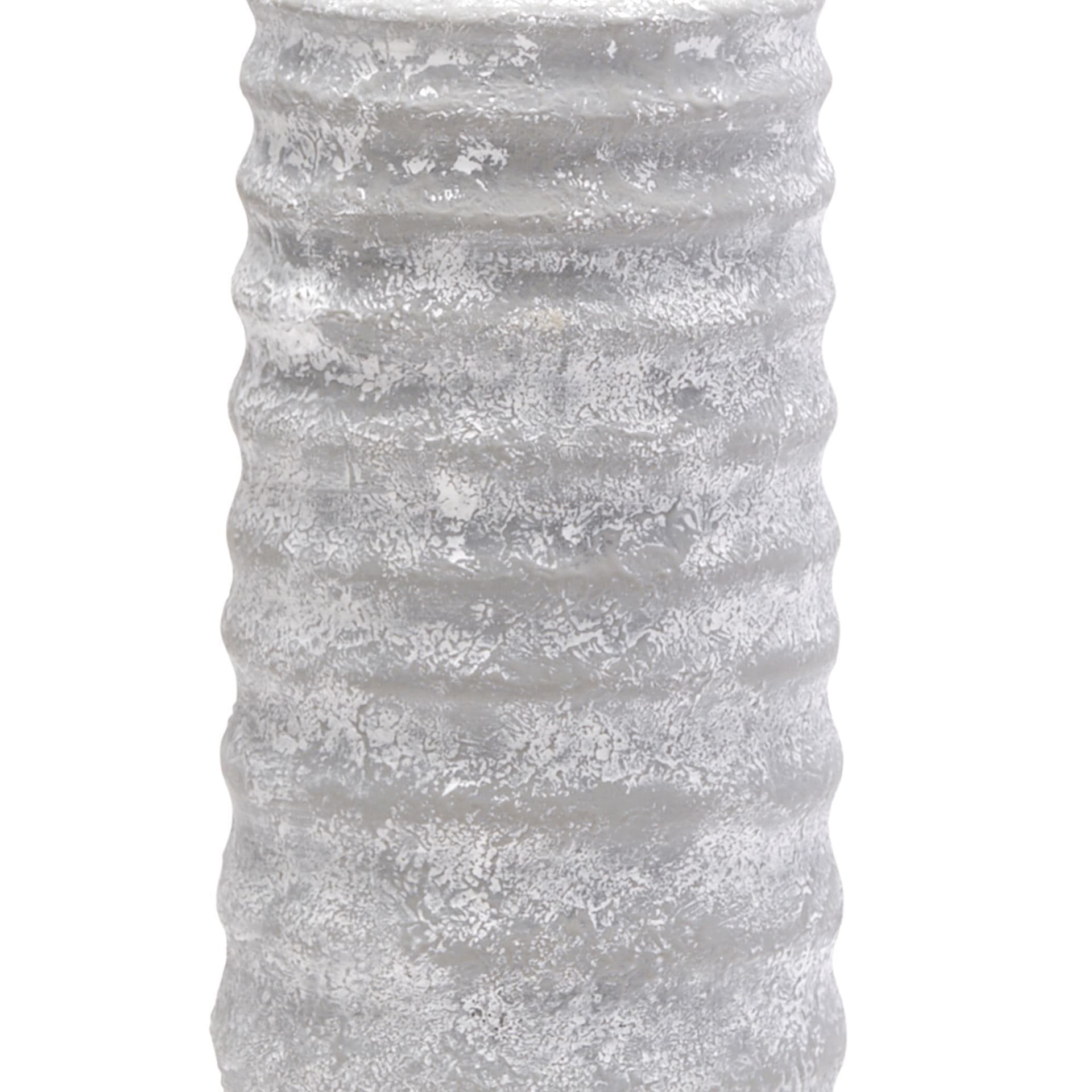 Harlan (30.5"H) Beige-Toned Fabric Shade Gray Concrete Base Table Lamp — product photograph