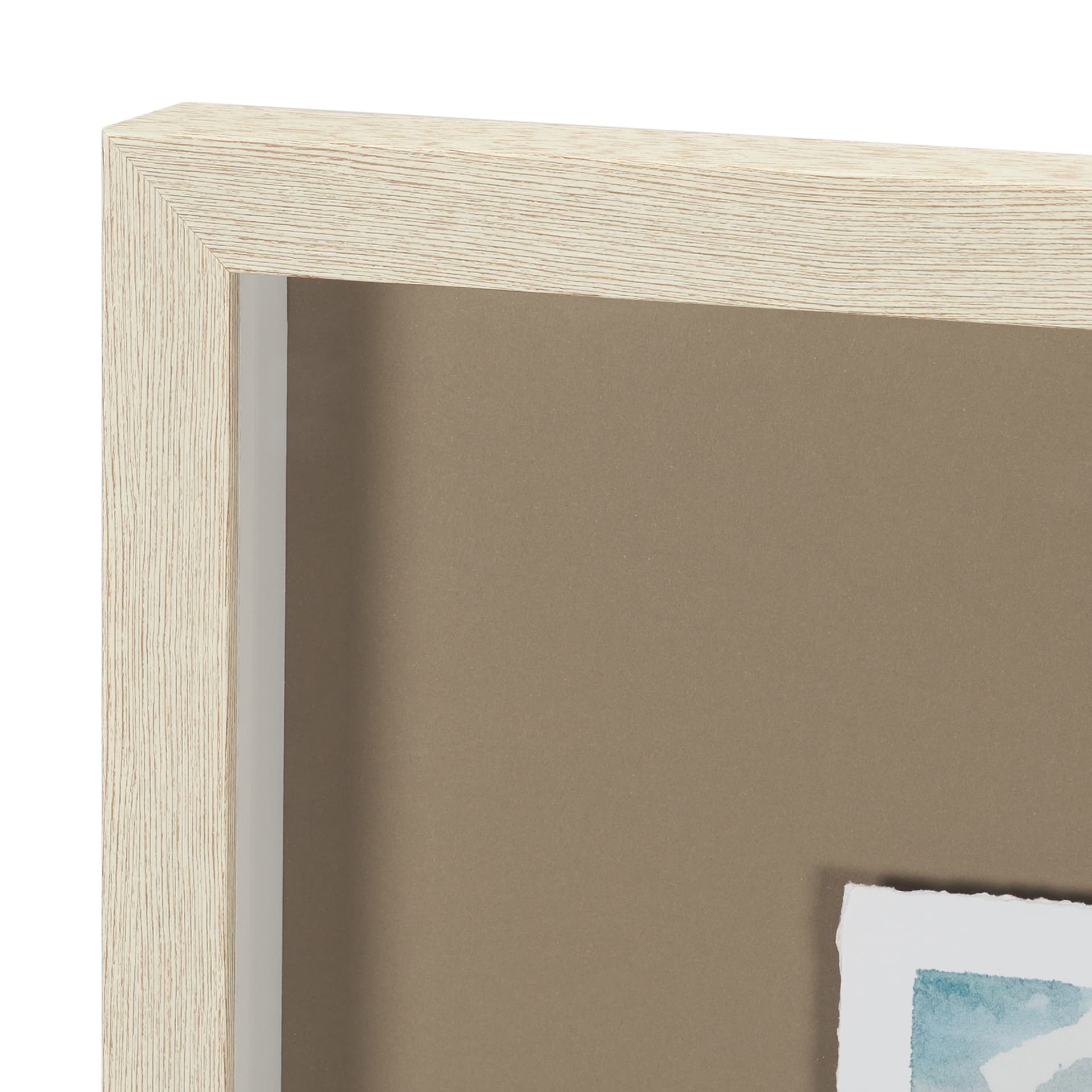 Shoreline Beauty IV by Mercana Studio Hand Embelished Framed Artwork Matted under Glass — product photograph