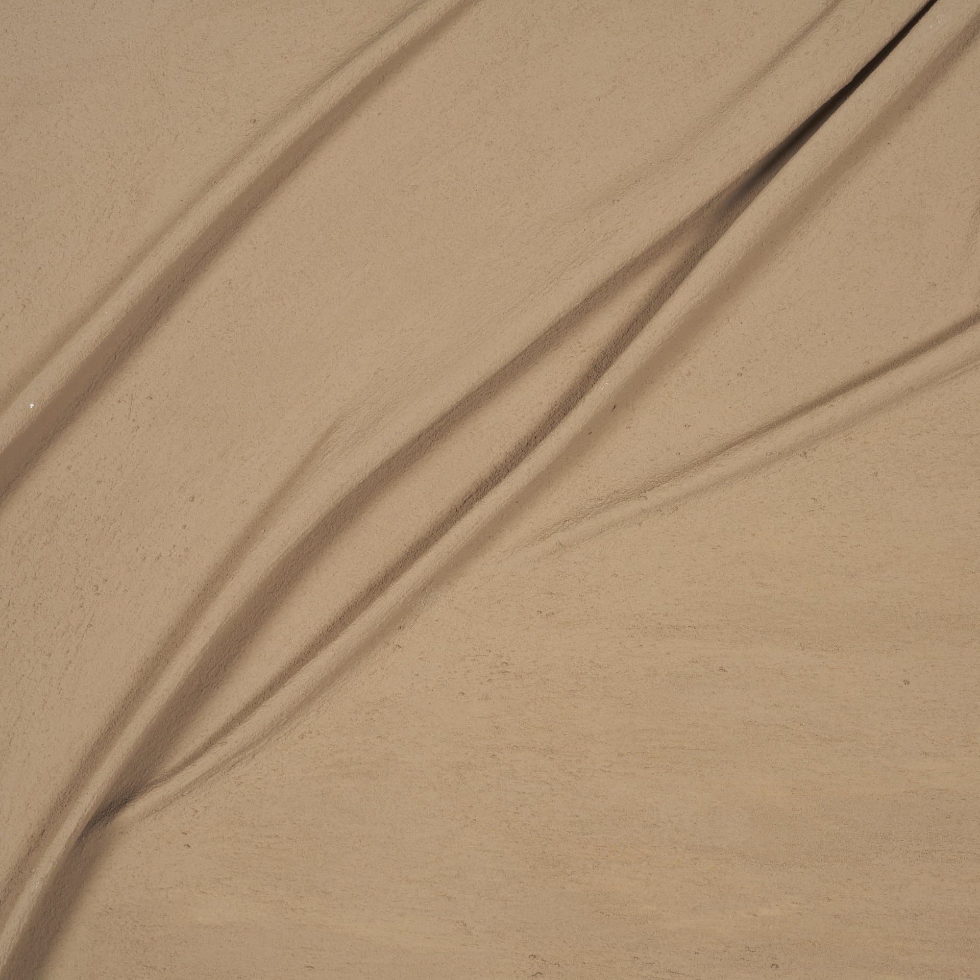 Drape III Camel Fabric Dimensional Framed Art — product photograph