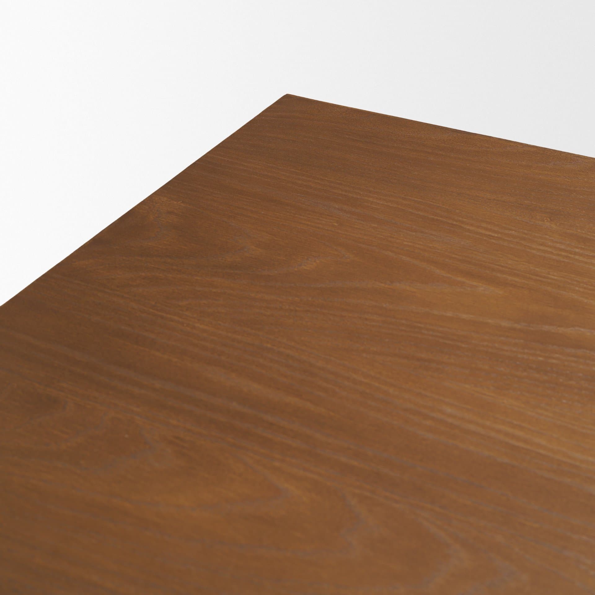 Winsford Two-Tone Oak Writing Desk w/ Glass Doors — product photograph