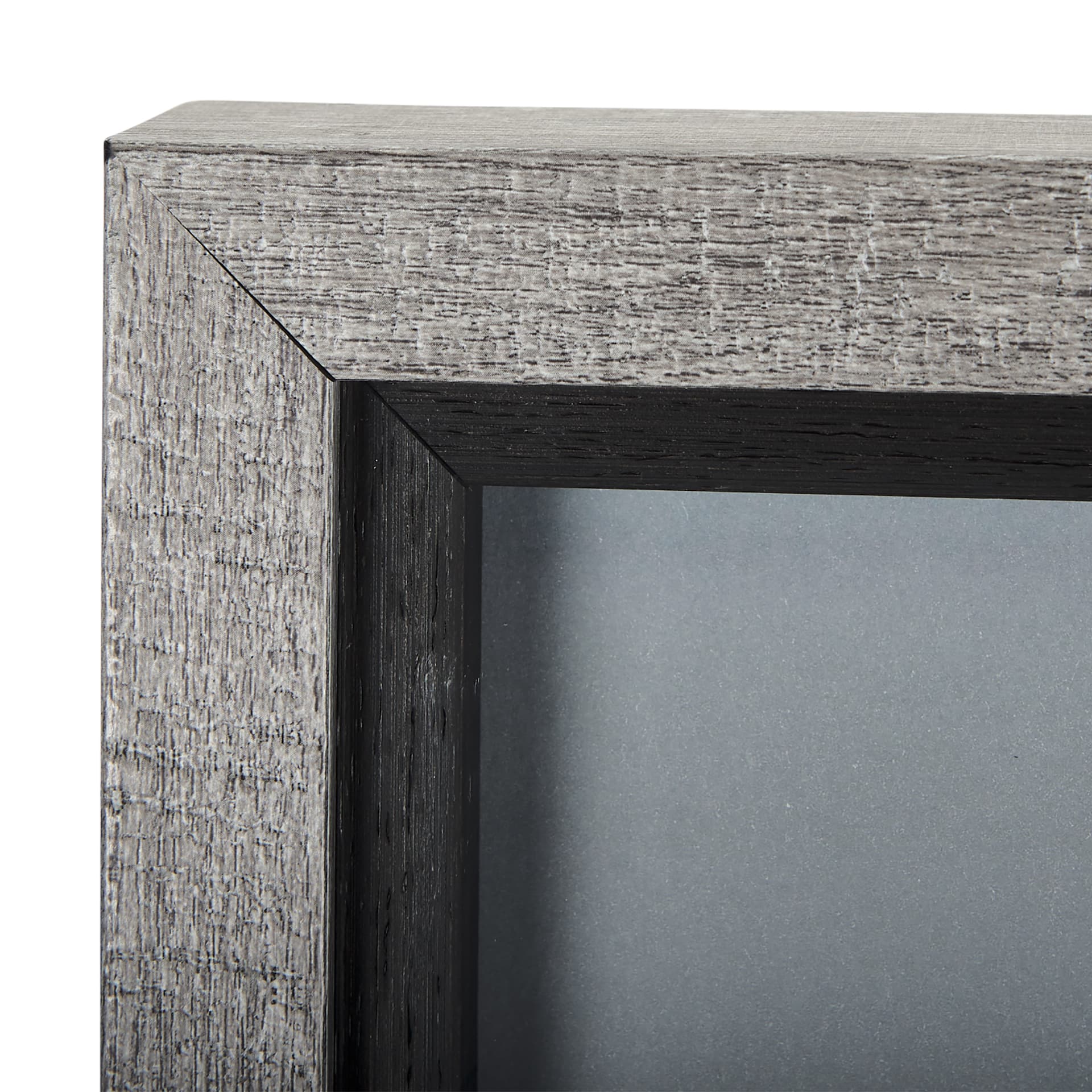 Stark Still-Gaze by Mercana Studio a Hand Embellished Textured Framed Photo Art Print Matted under G — product photograph
