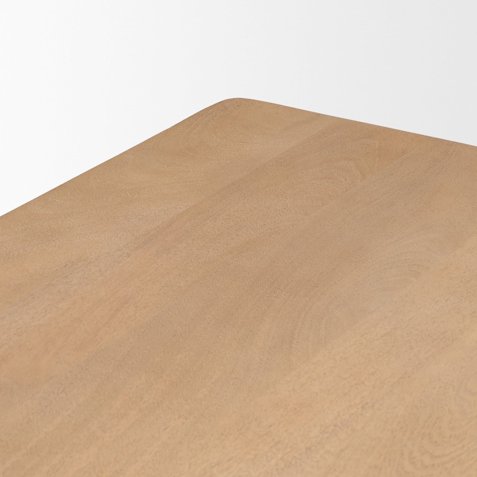 Trellyn 99"L x 44"W Rectangular Dining Table | Modern | Light Brown Wood | Seats 8 — product photograph