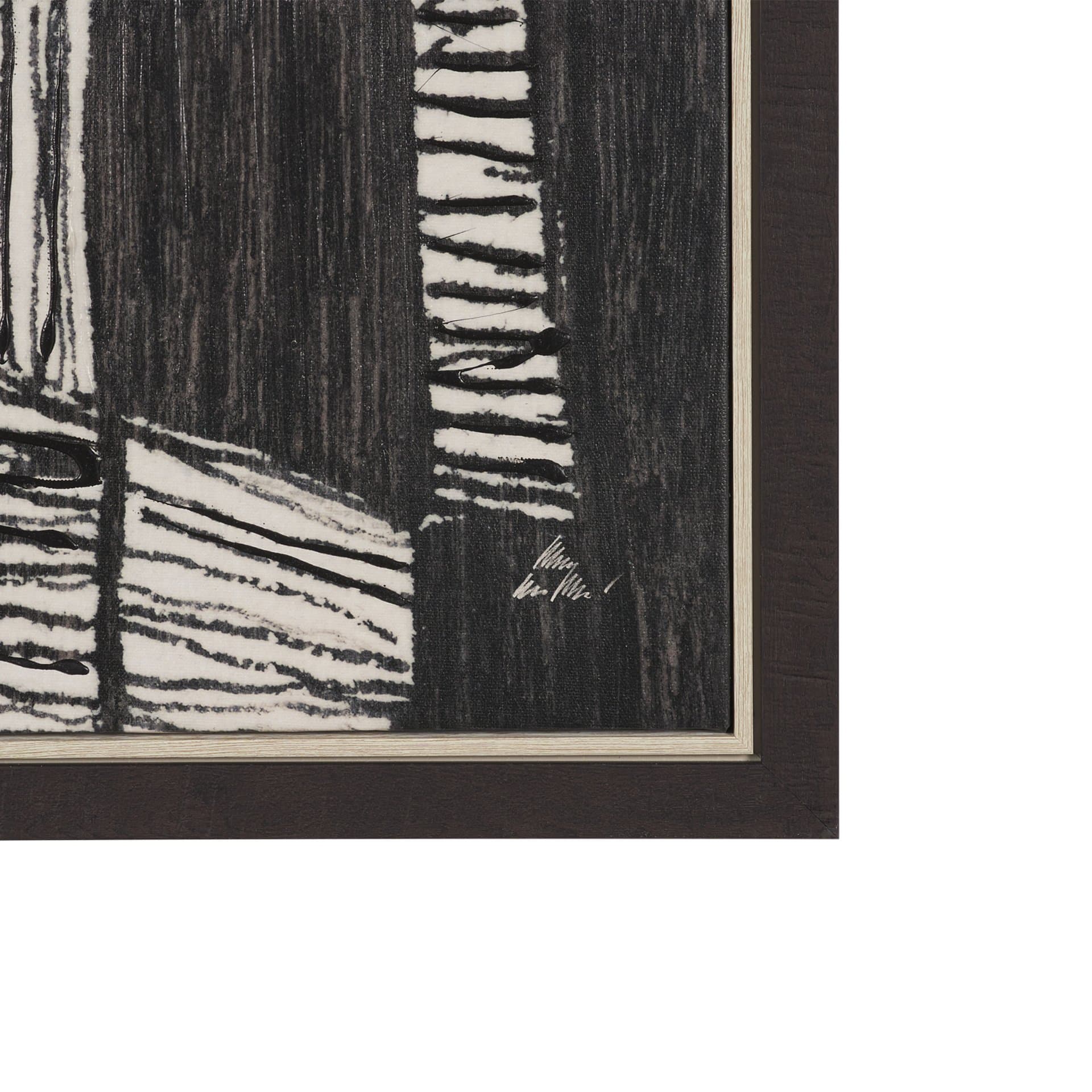 Occurrence II by Mercana Studio Hand-Embellished Textured Framed Canvas Artwork — product photograph