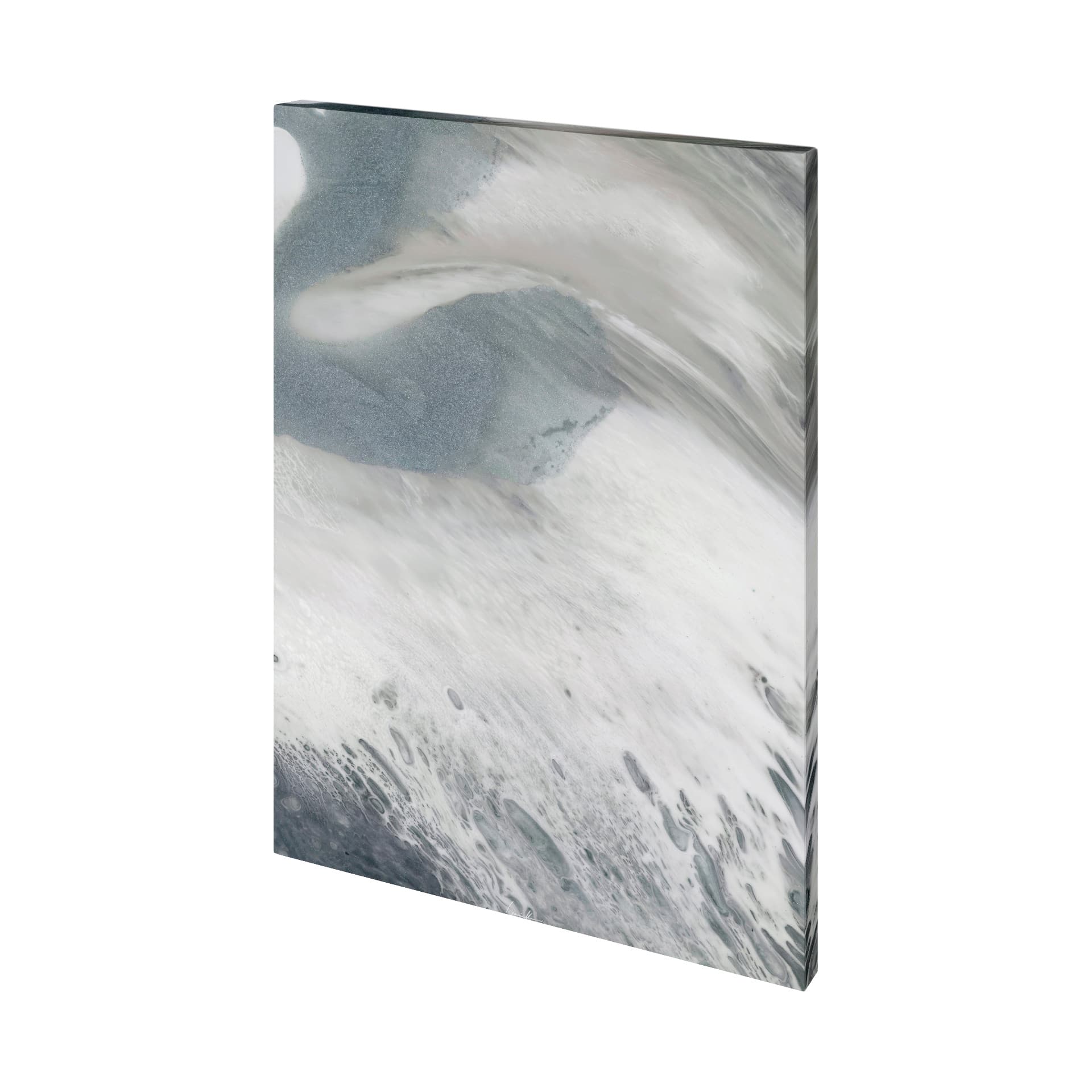 Are One III by Gabrielle Crawford a Hand Embellished Textured Canvas — product photograph