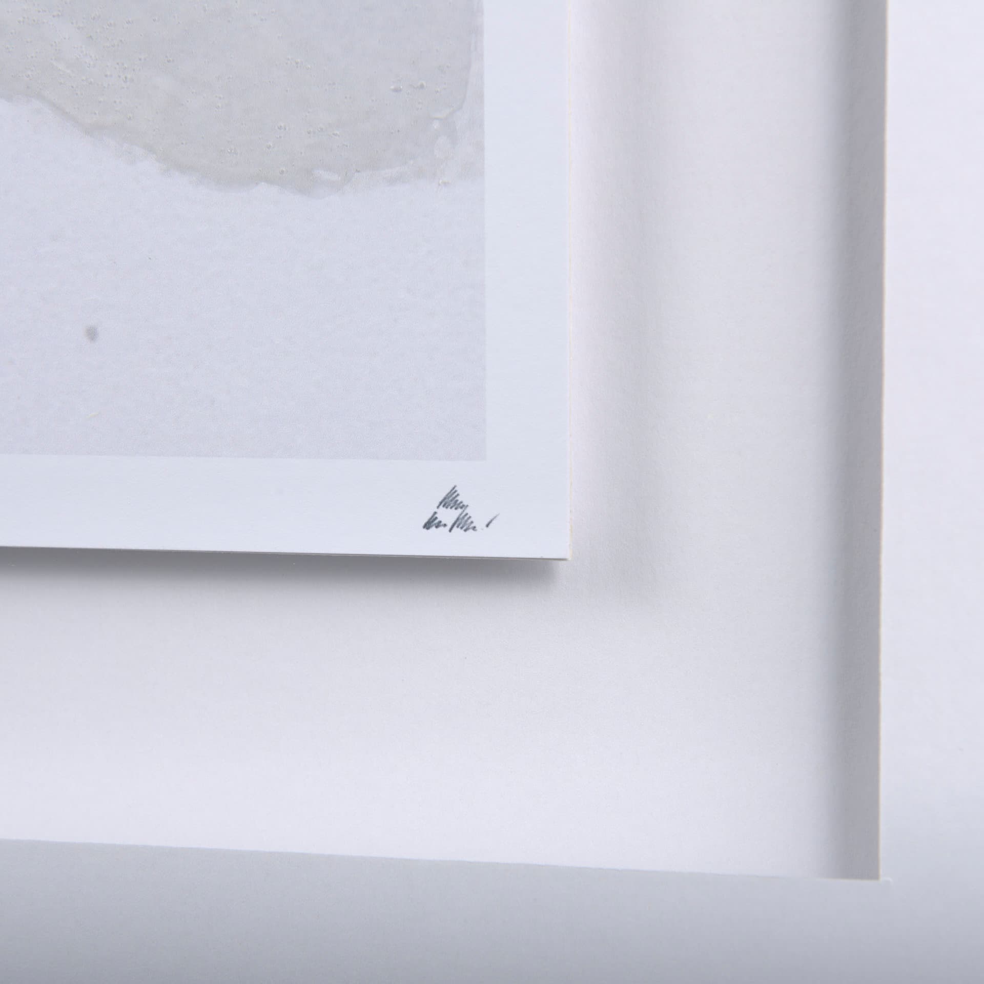 Equilibrium I by Mercana Studio a Hand Embellished Textured Framed Art Print Matted under Glass — product photograph