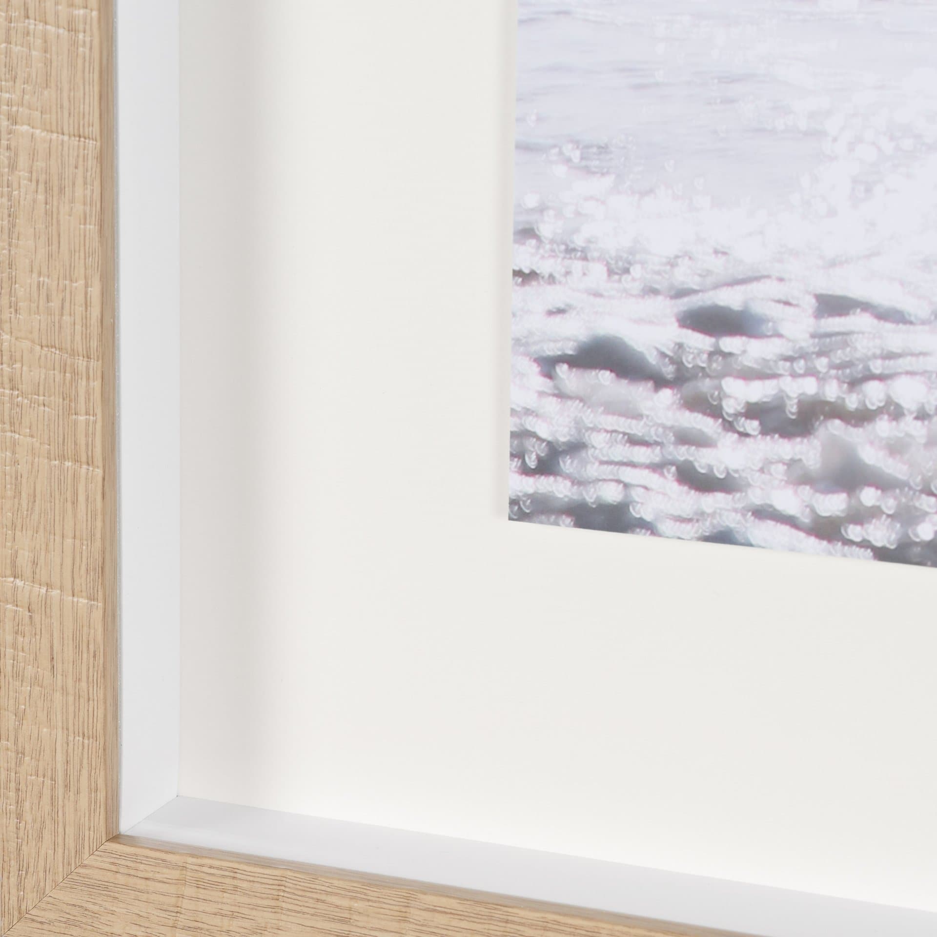 Surfing the Horizon by Shot By Clint Framed Photo Print Matted under Glass — product photograph
