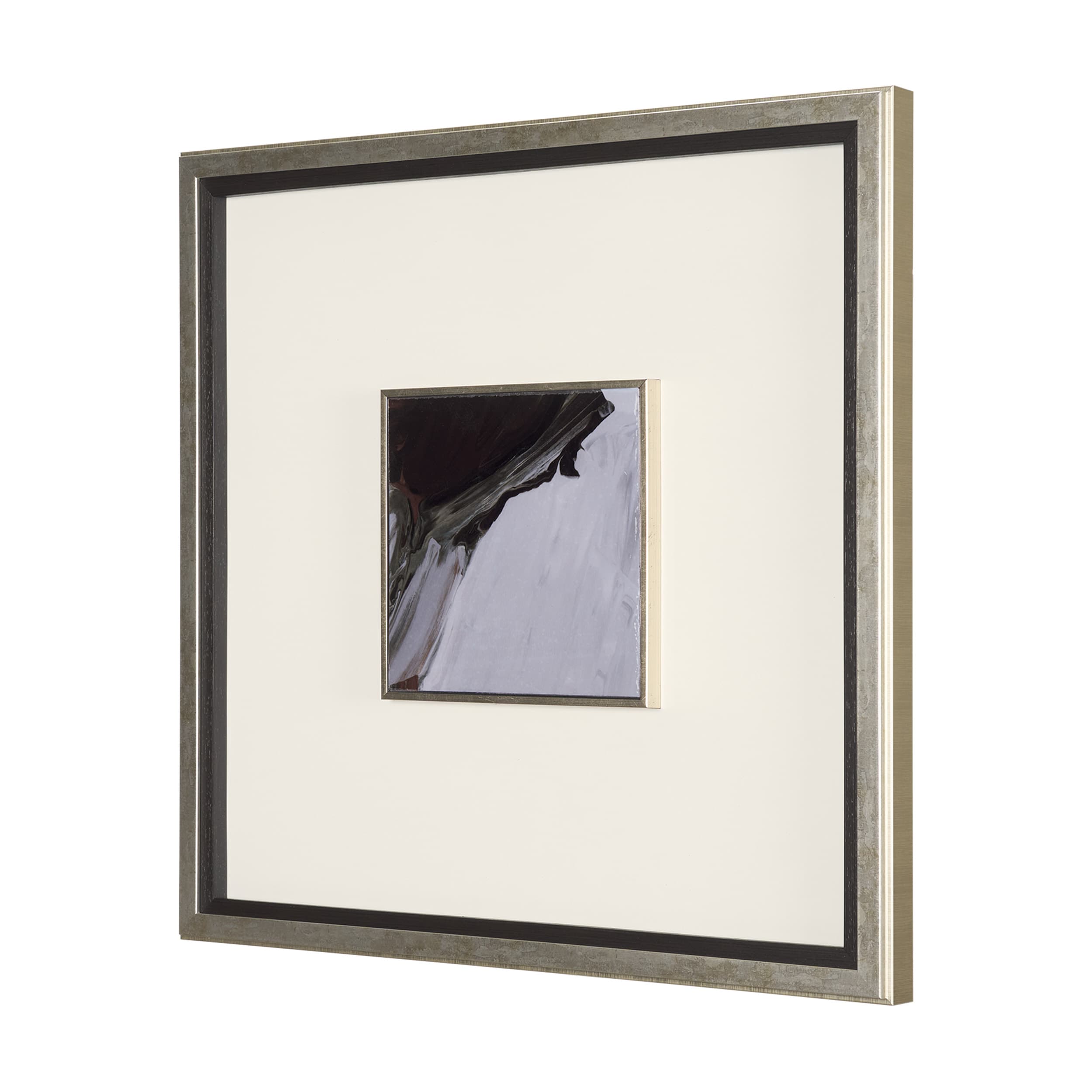 Harmonic V by Mercana Studio a Hand Embellished Textured Framed Art Print — product photograph