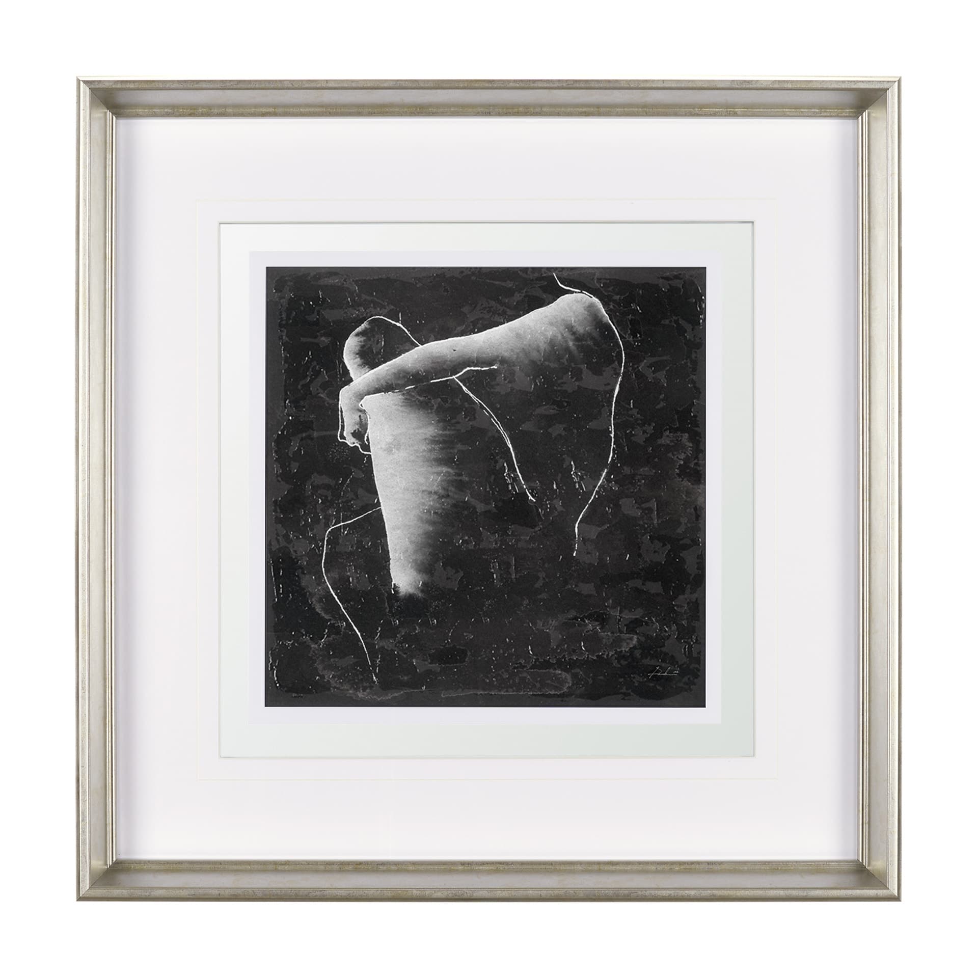 Andromedae III by Melody D a Hand Embellished Textured Framed Art Print Matted under Glass — product photograph