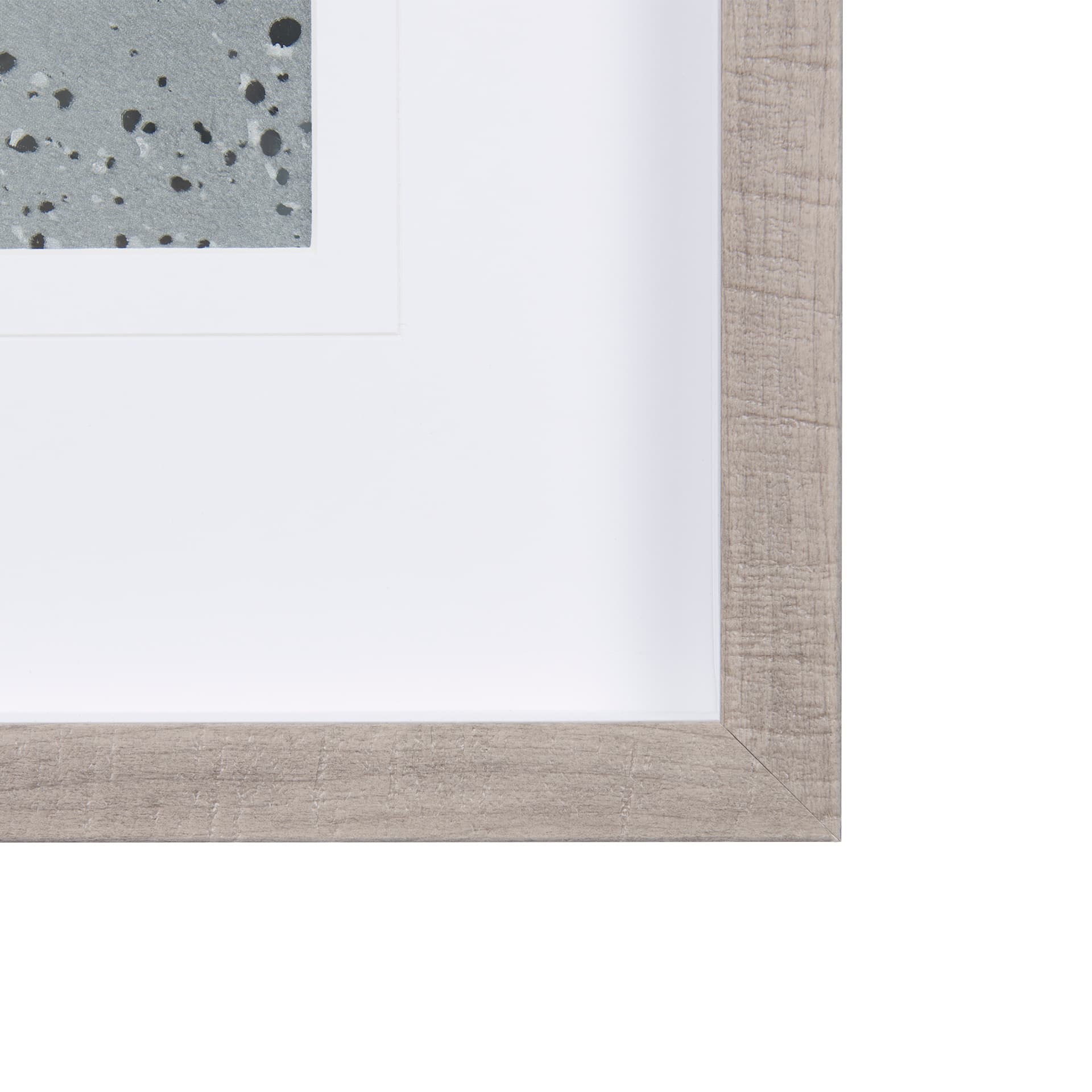 Mudslide I by Mercana Studio a Hand Embellished Textured Framed Art Print Matted under Glass — product photograph