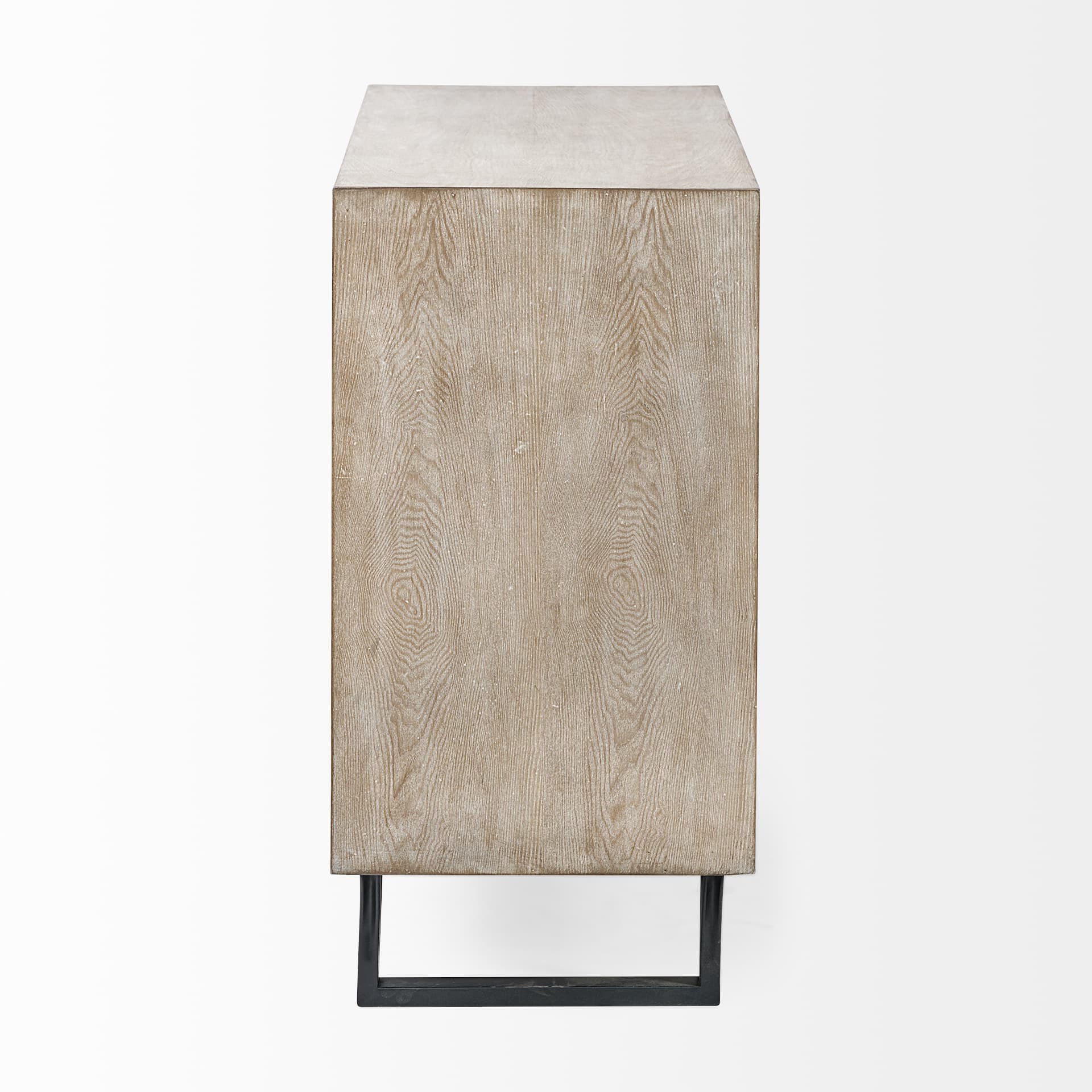 Giselle I 40L x 16W Light Brown Fir Veneer 3 Drawer Accent Cabinet — product photograph