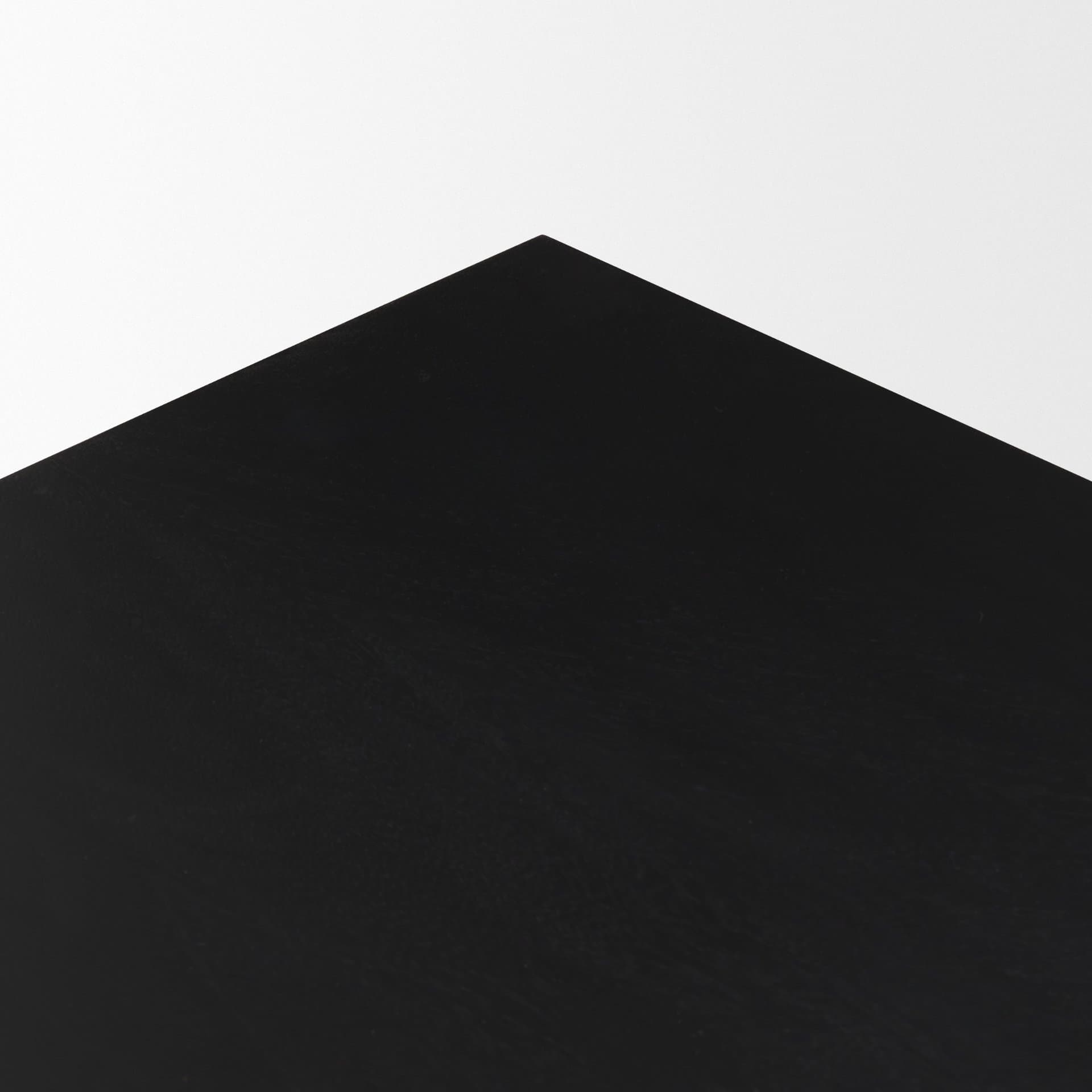 Grier 72" Black Wood W/ Black Cane Sideboard — product photograph